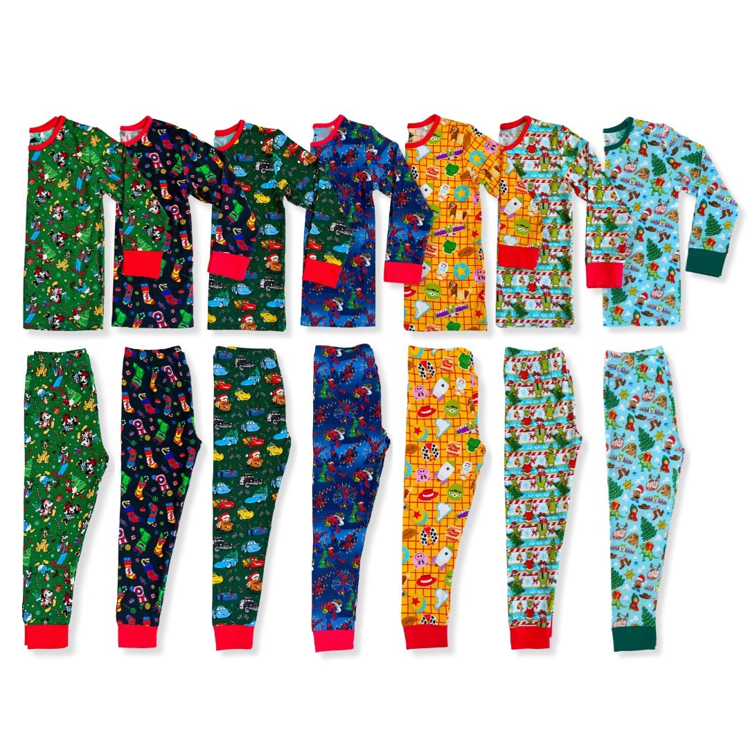 Character Holiday Bamboo Long Sleeve Pajamas