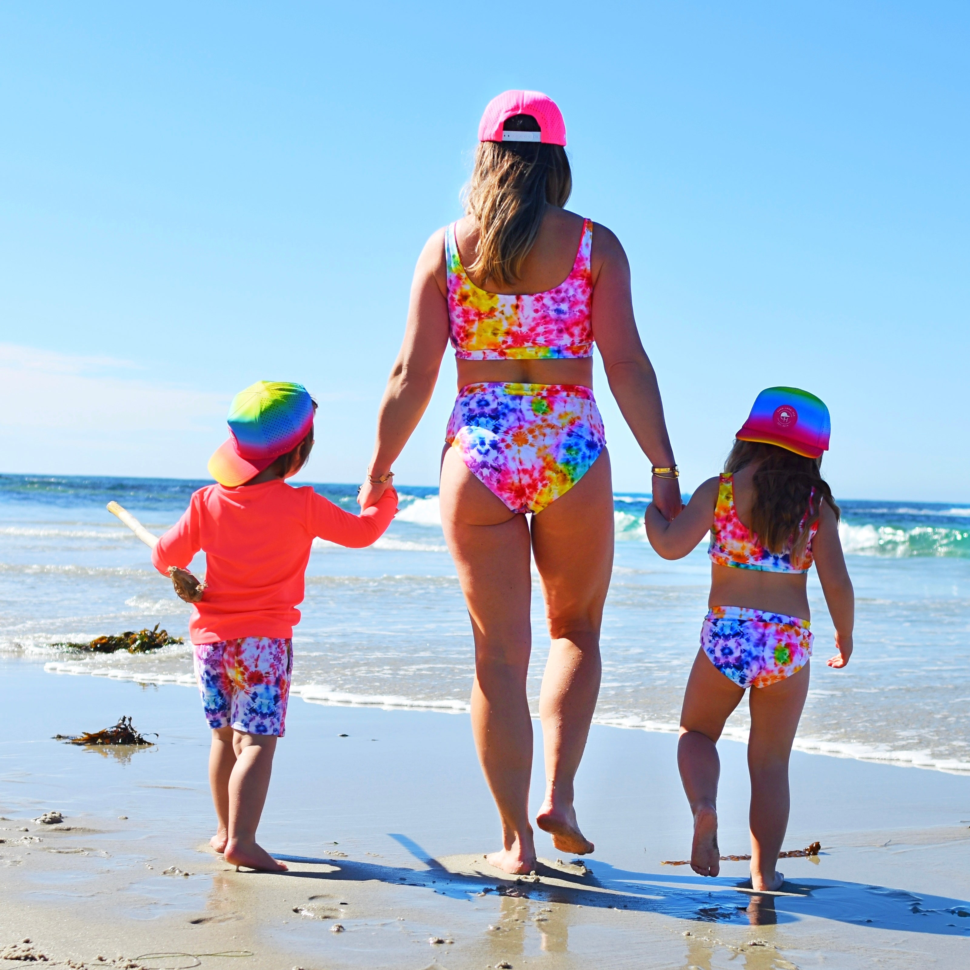 Women’s Reversible Tie-Dye 2-piece Swim Suit