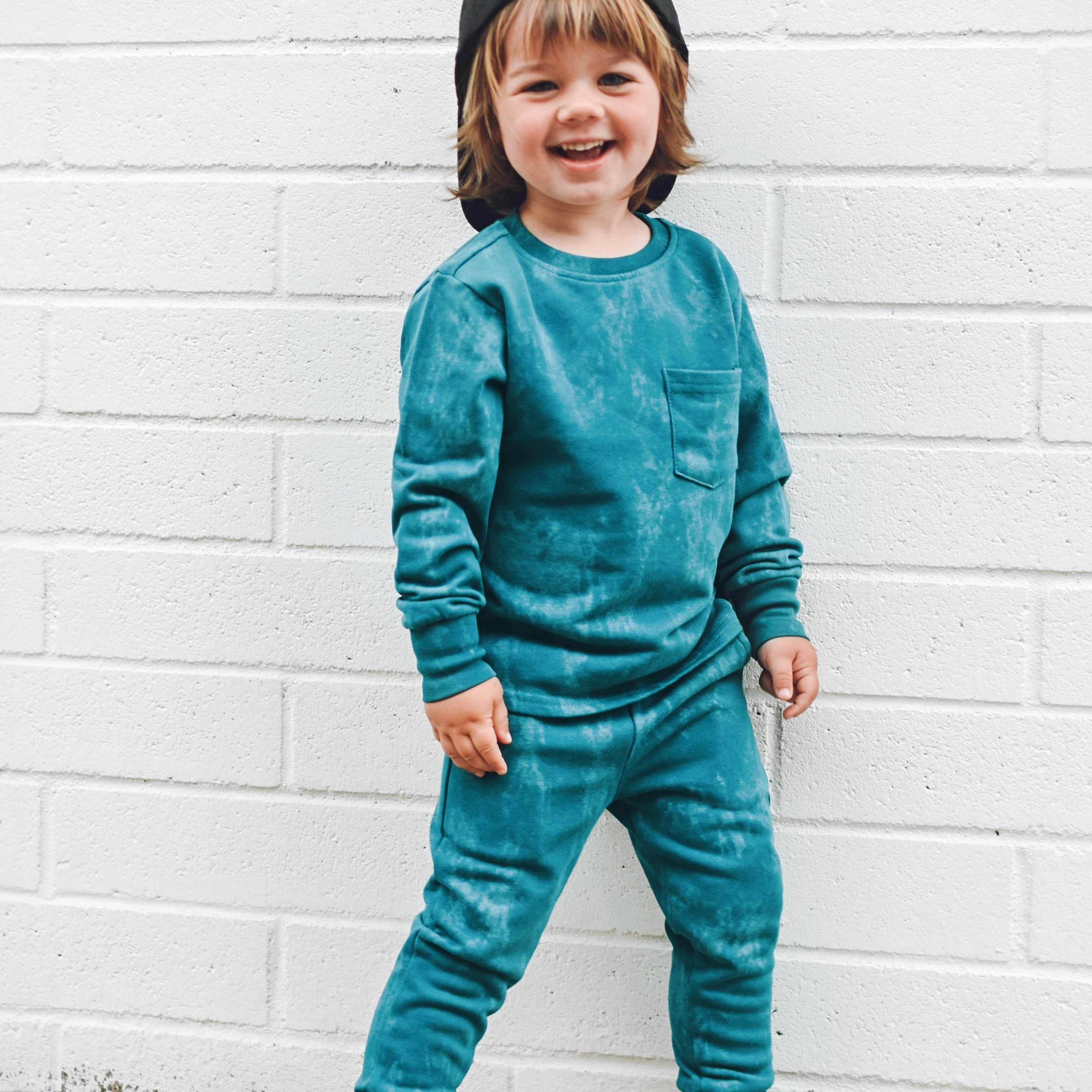 Acid Wash Long Sleeve Tee