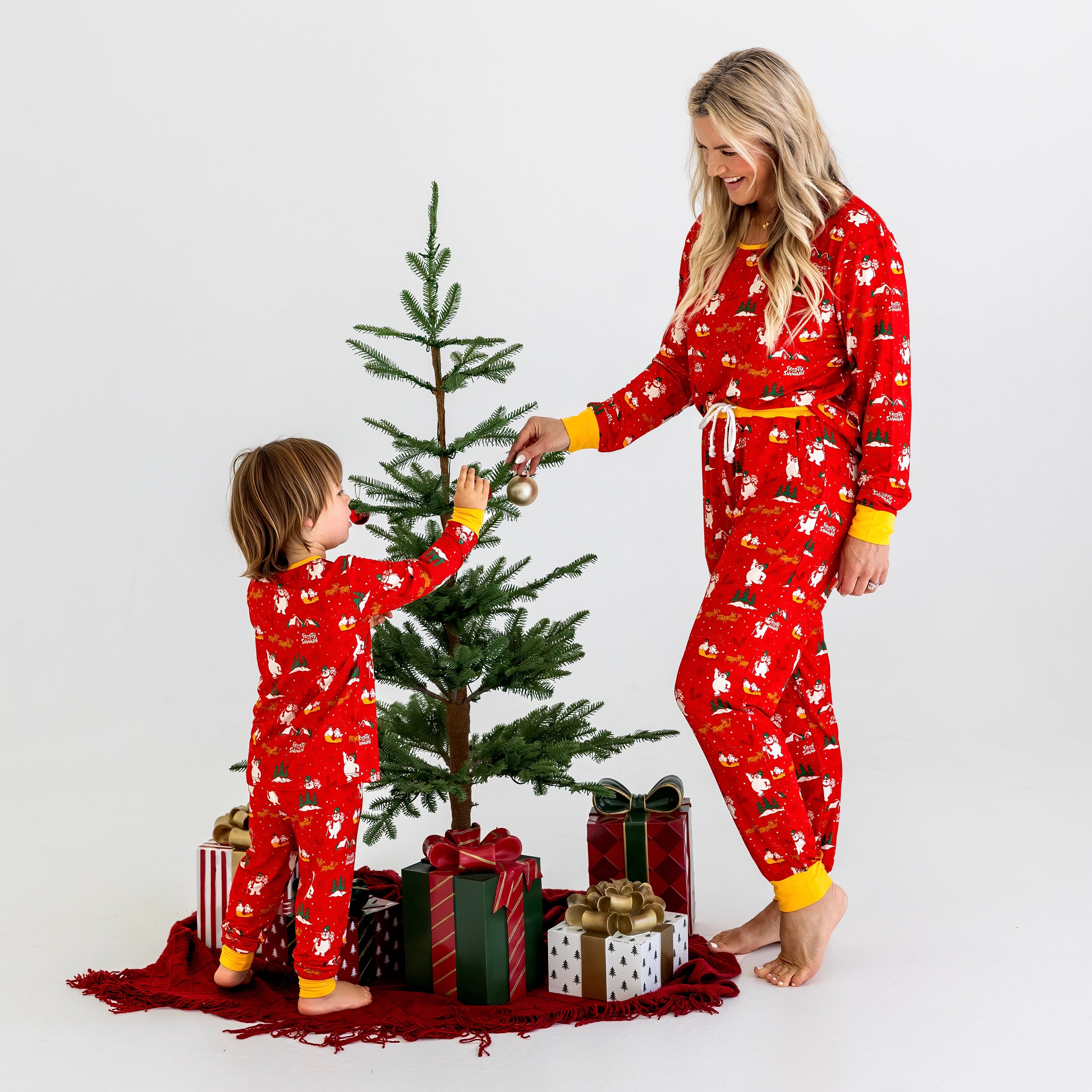 Frosty The Snowman Adult Bamboo Pajamas