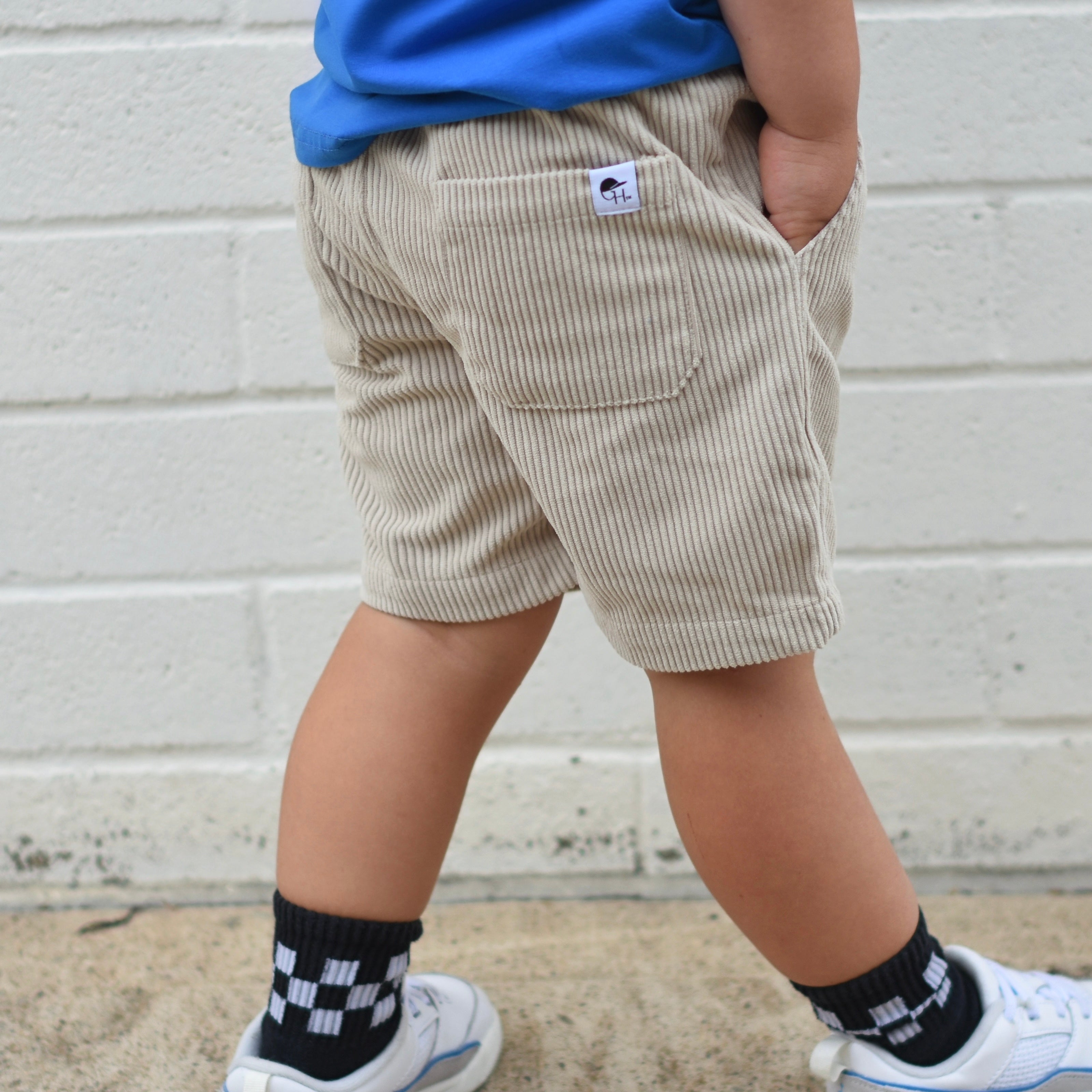 Relaxed Corduroy Short