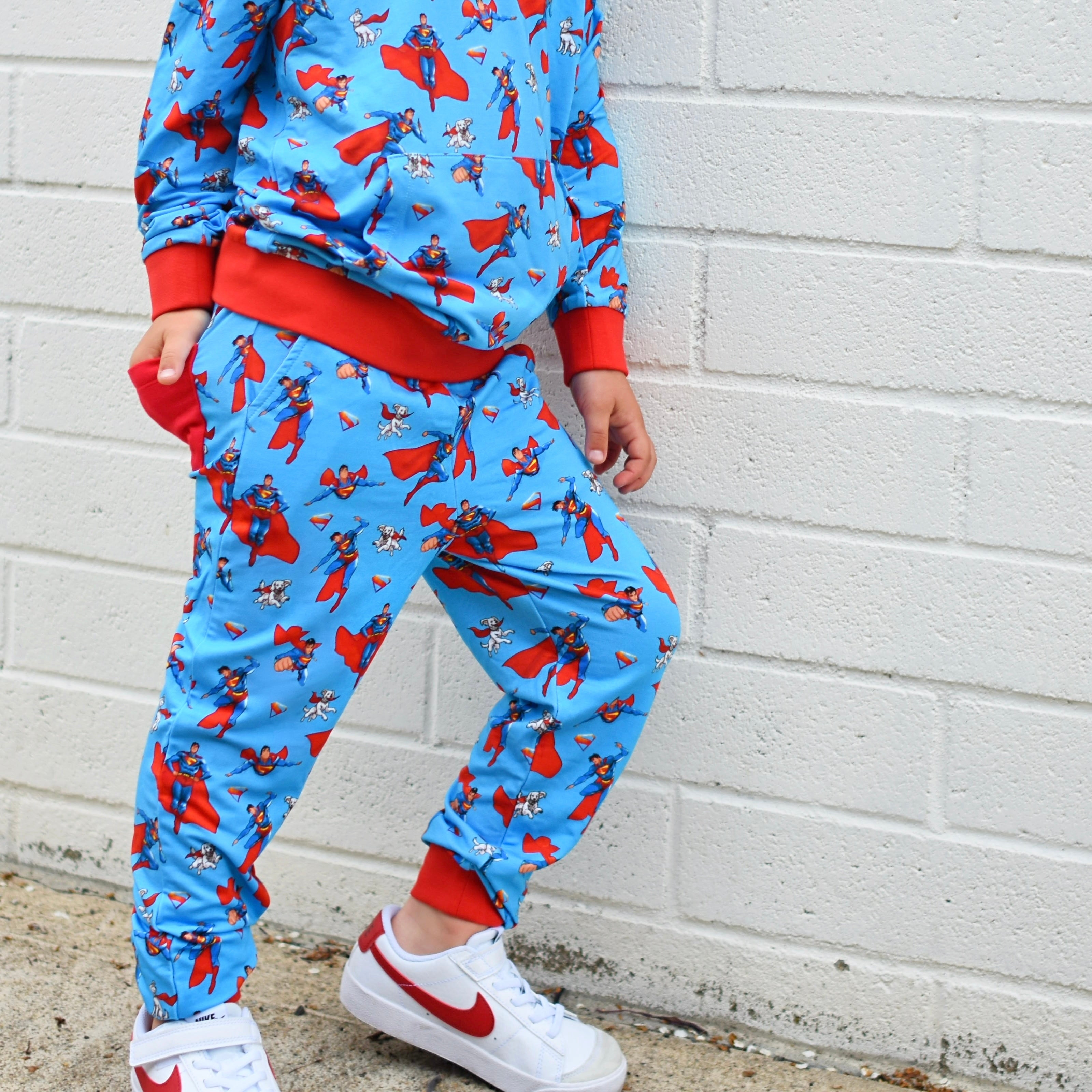 Superman Bamboo Hoodie Jogger