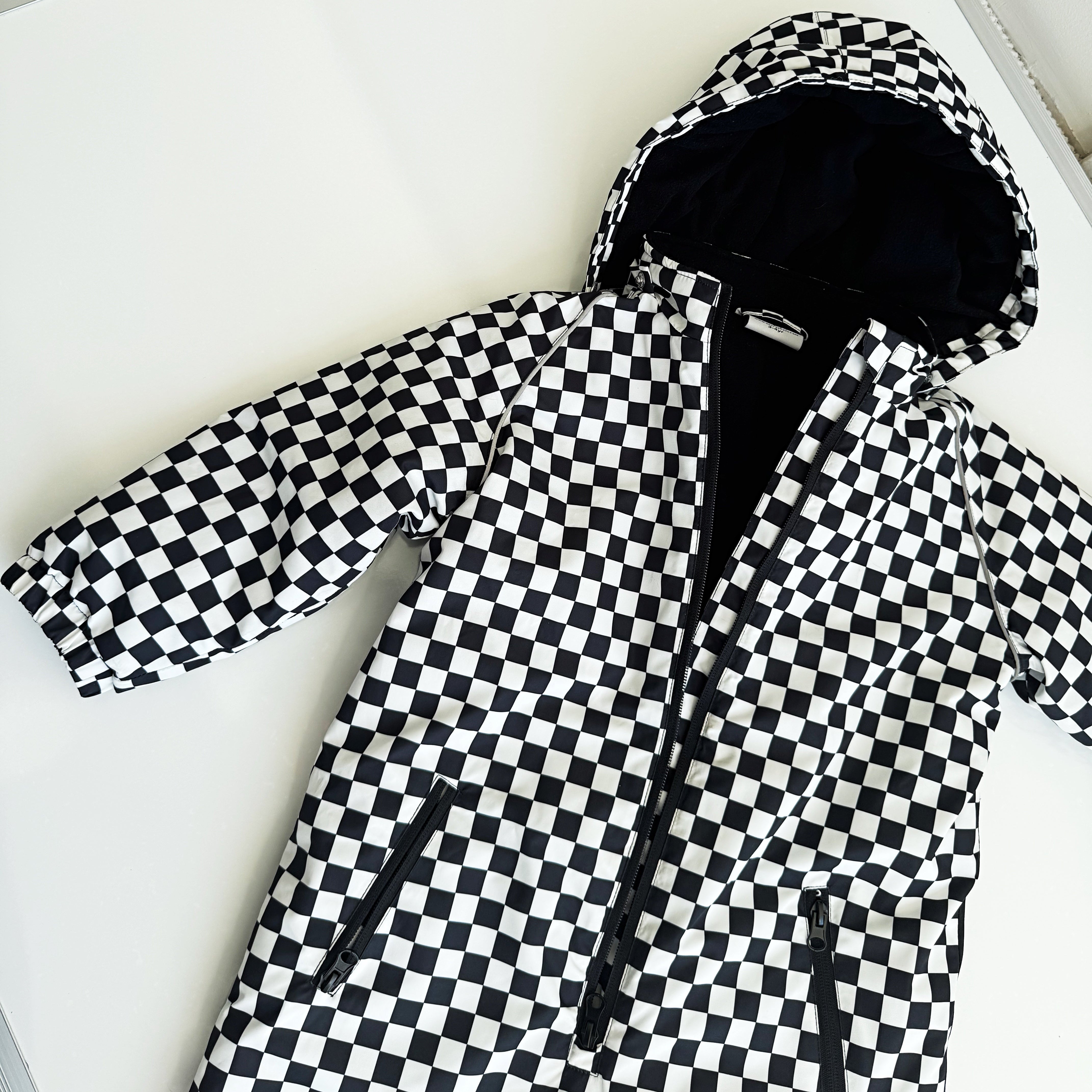 Check Ski Suit