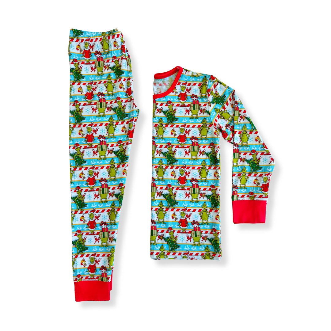Character Holiday Bamboo Long Sleeve Pajamas