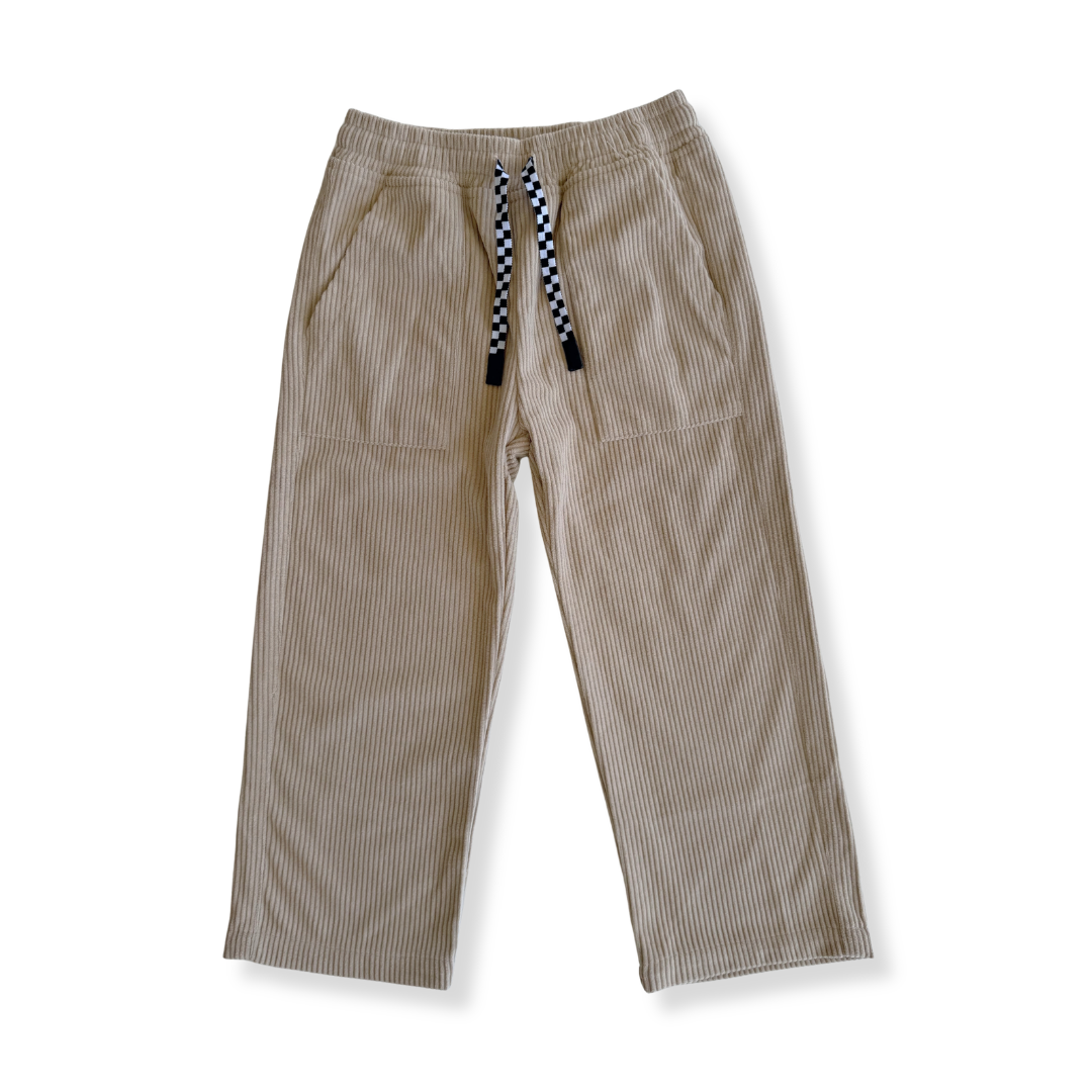 Relaxed Ribbed Corduroy Pant