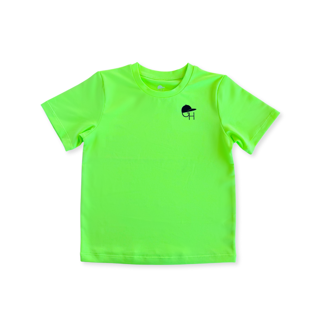 Neon Spotfast™ Sun Protection SS Swim Shirt
