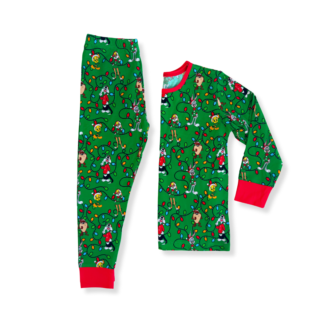 Looney Tunes Bamboo Long Sleeve Pajamas