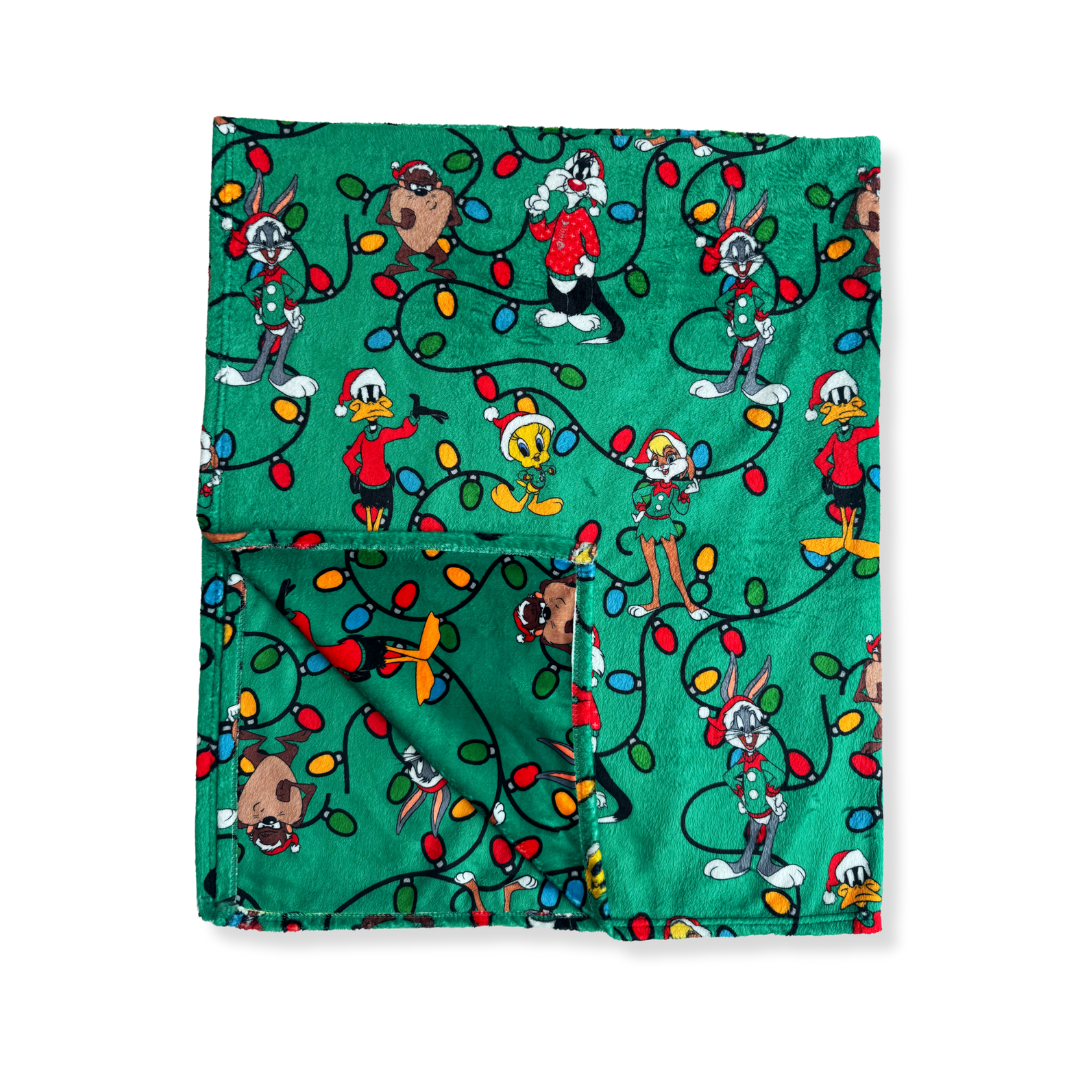 Warner Bros Holiday Blanket