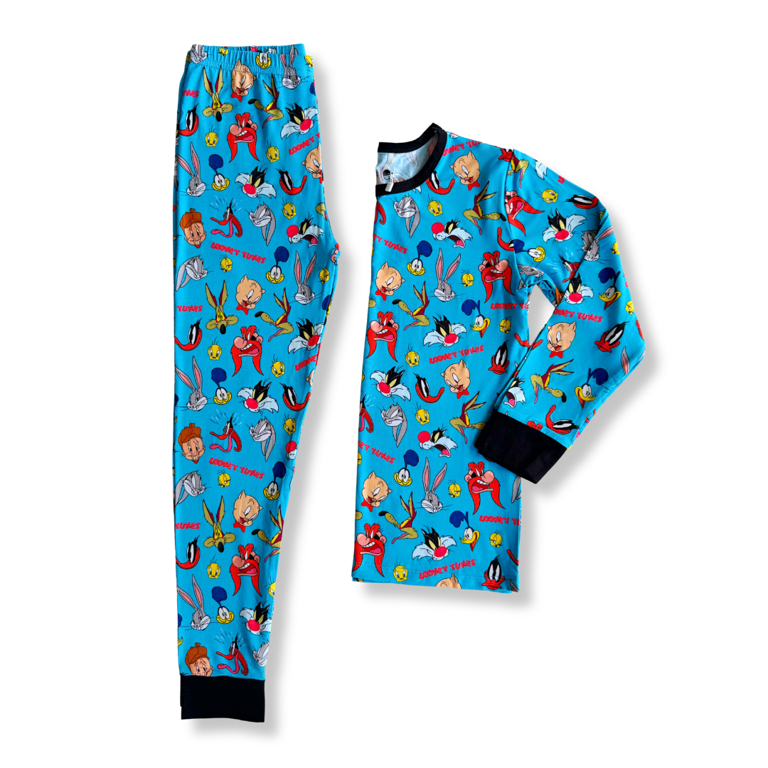 Looney Tunes Bamboo Long Sleeve Pajamas