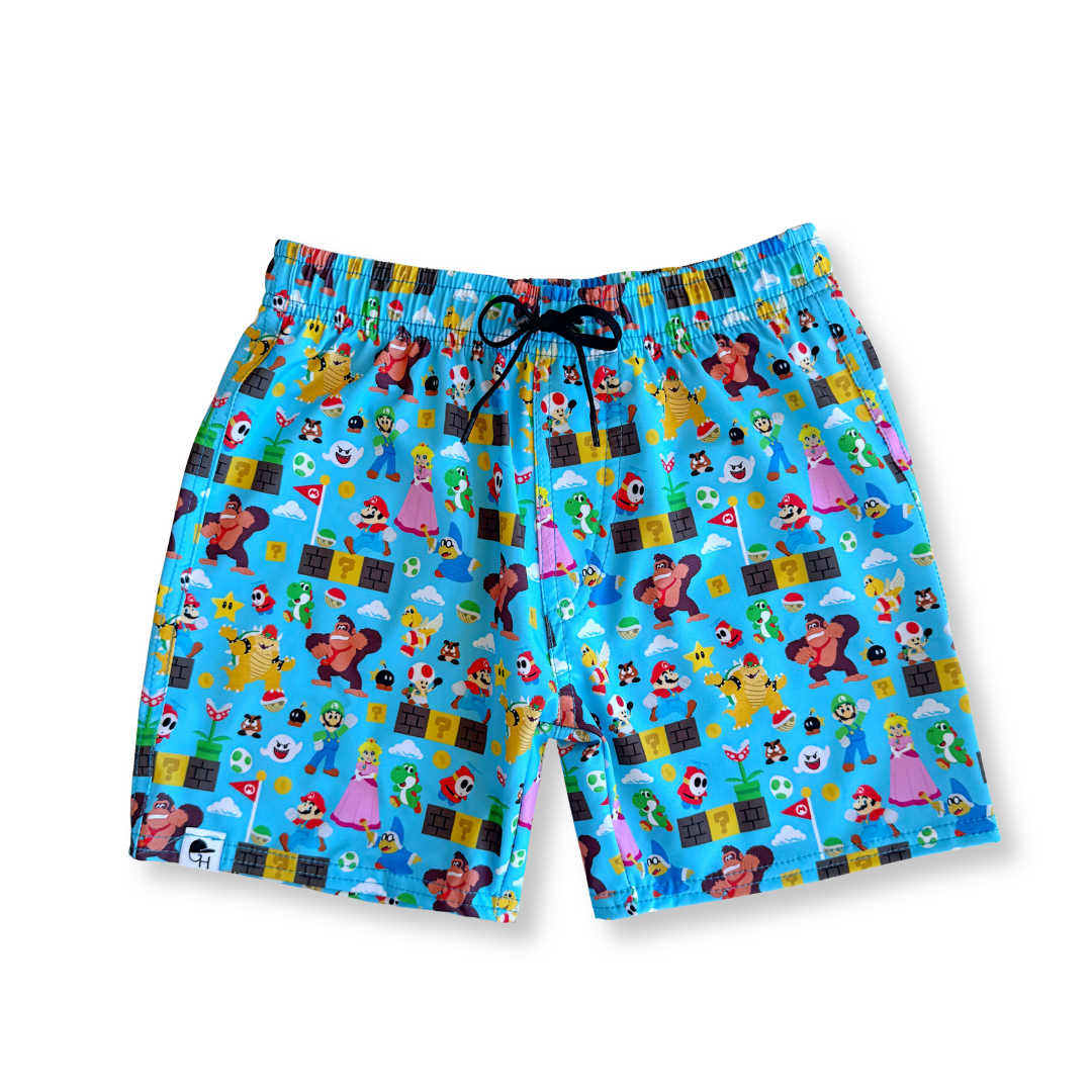 Blue Mar Hybrid Swim Shorts