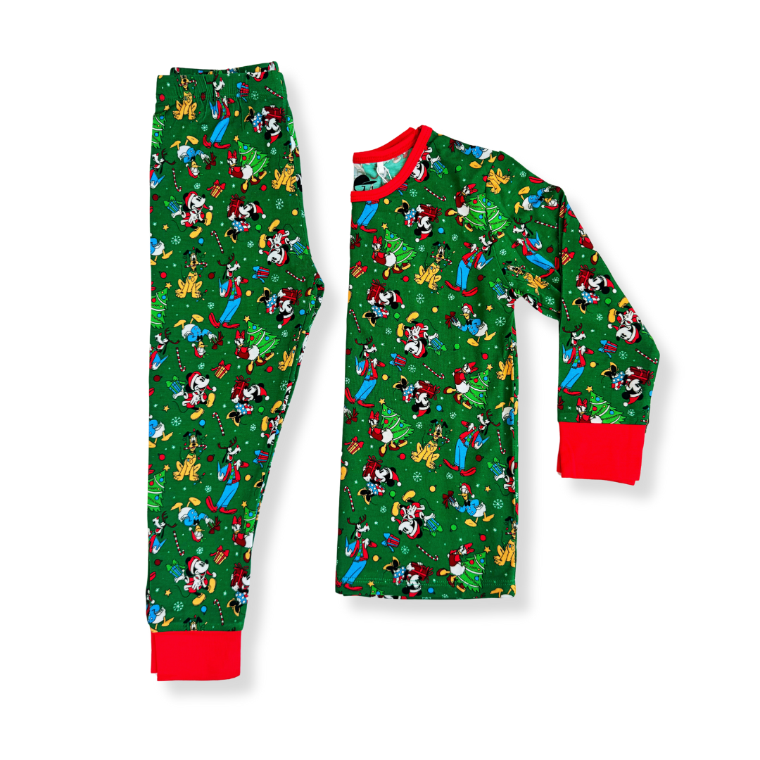 Character Holiday Bamboo Long Sleeve Pajamas