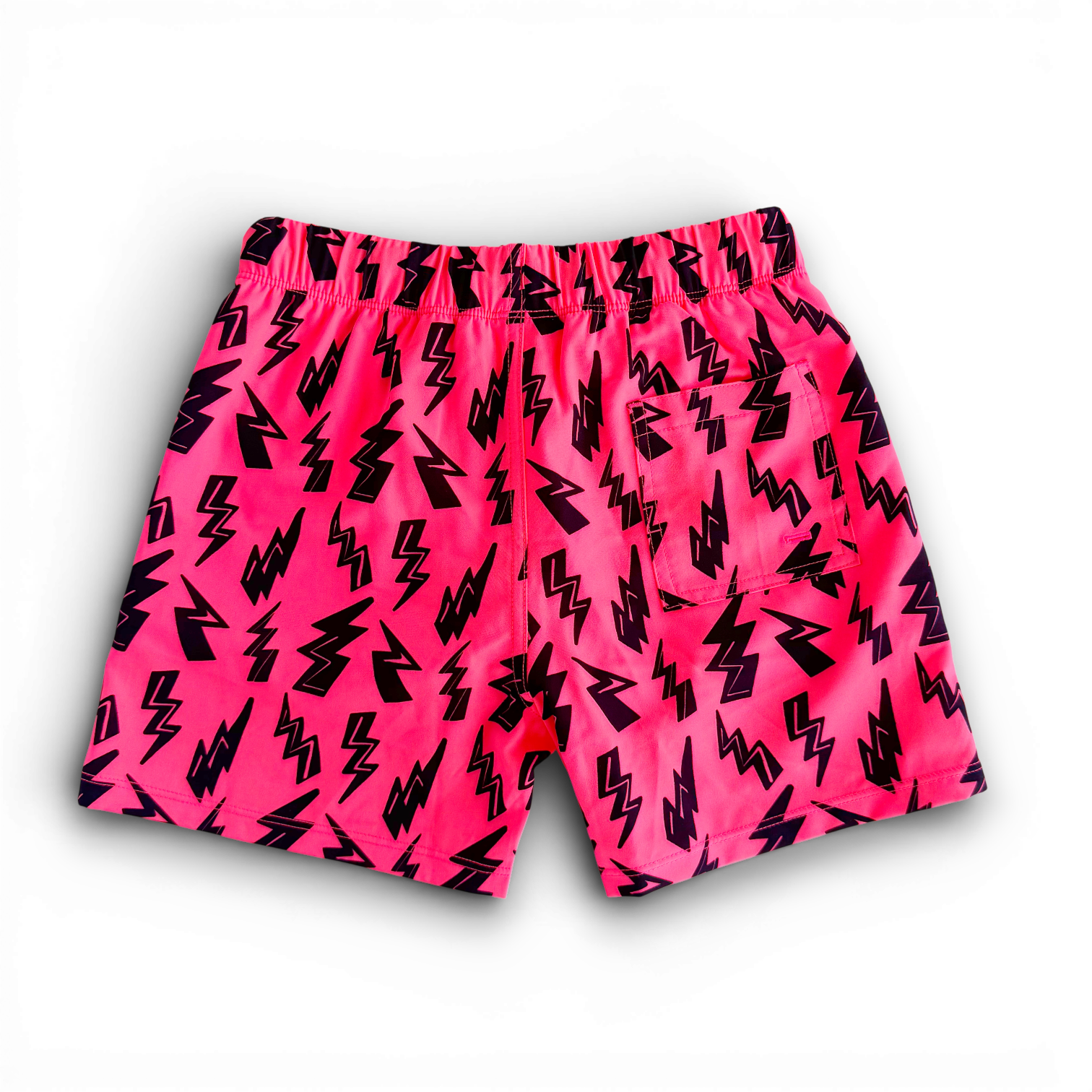 Bolts Neon Spotfast™ Performance Lined Hybrid Swim Shorts