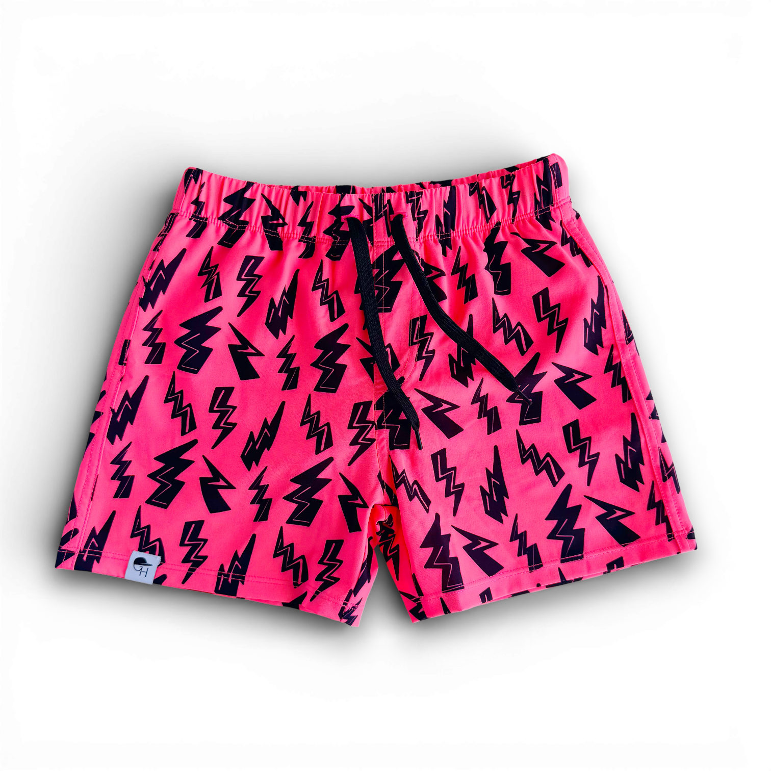 Bolts Neon Spotfast™ Performance Lined Hybrid Swim Shorts