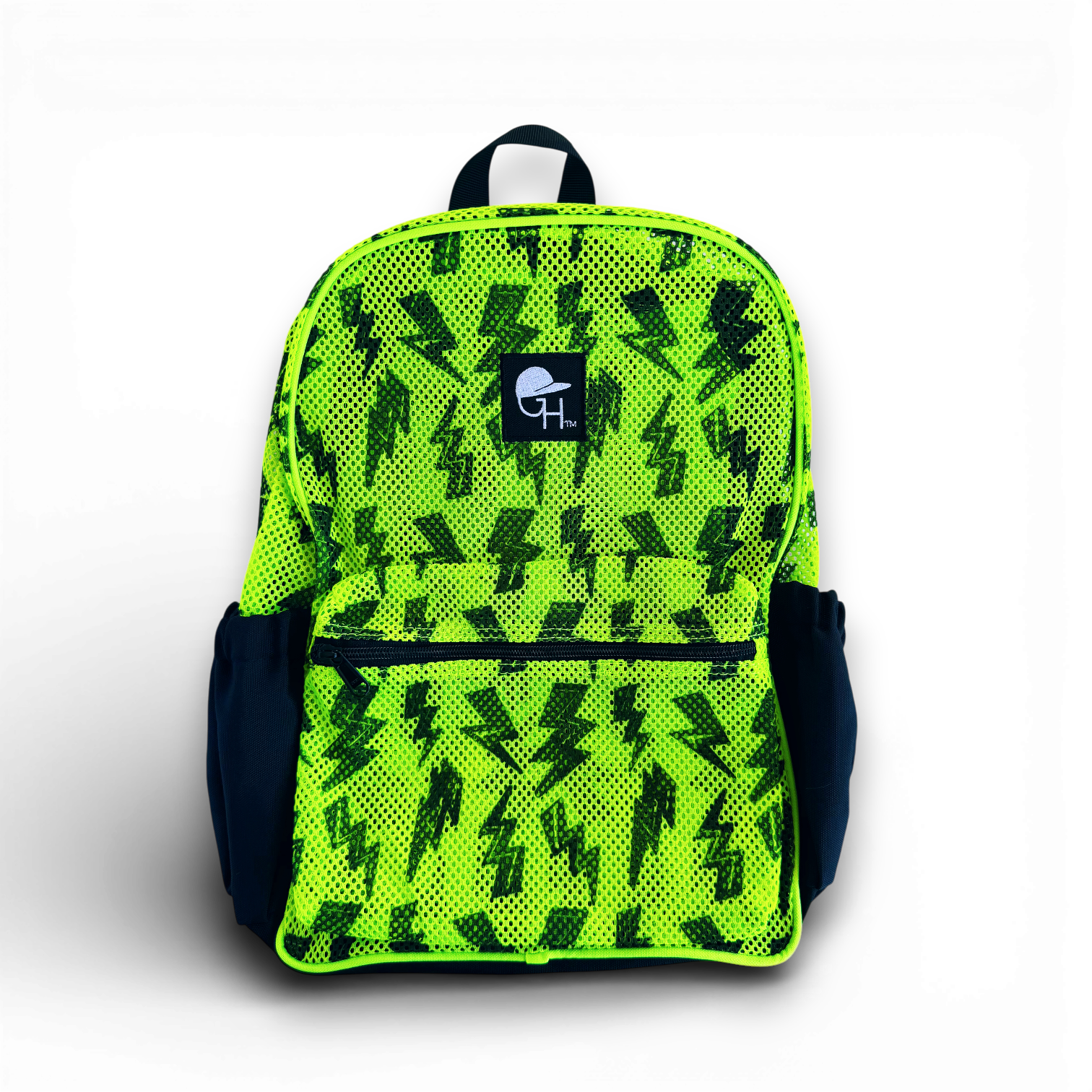 Neon Bolt Mesh Backpack
