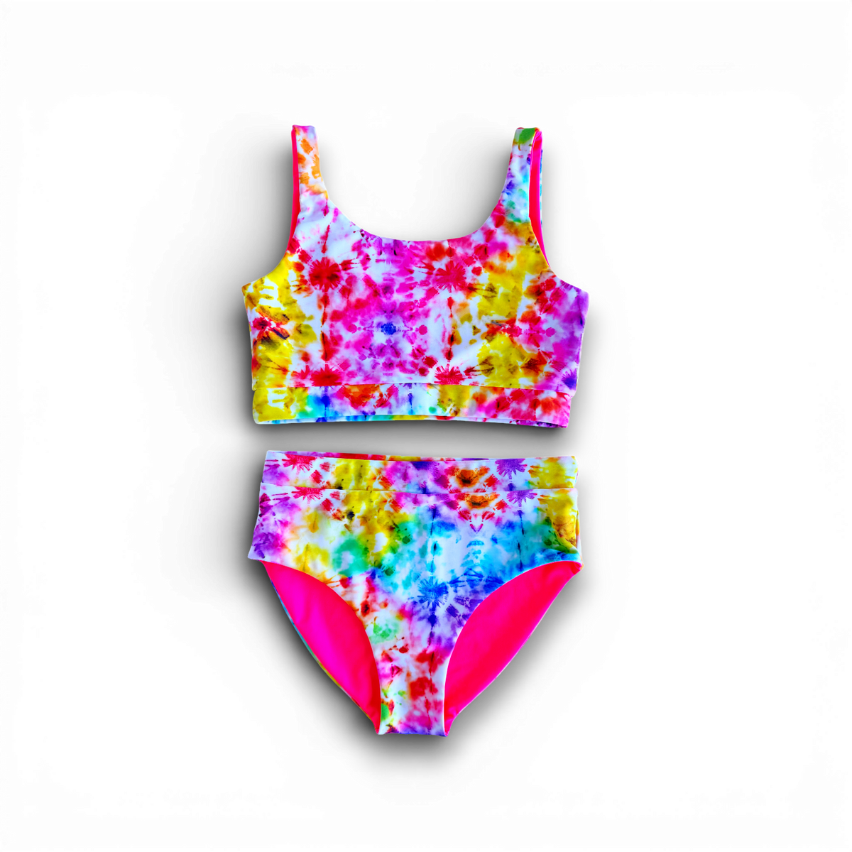 Women's Reversible Tie-Dye 2-piece Swim Suit | George Hats