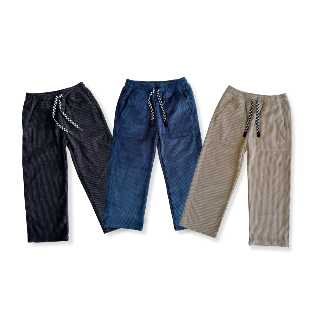 Relaxed Ribbed Corduroy Pant