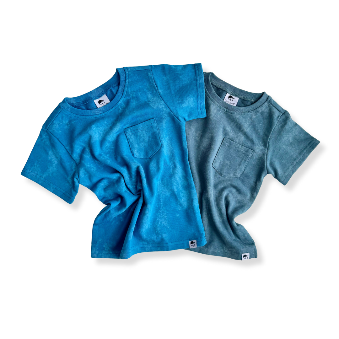 Acid Wash Pocket Tee