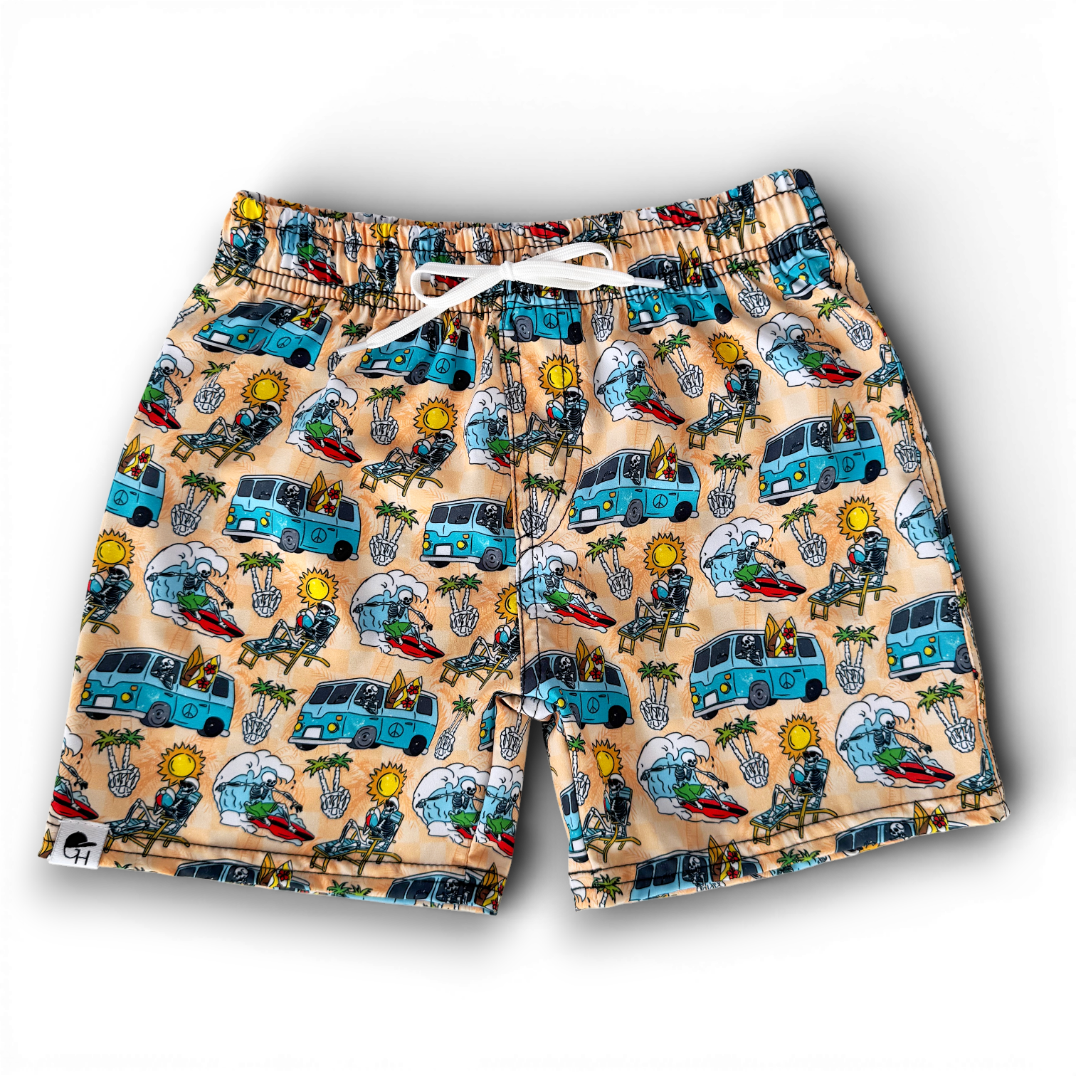 Skelly Surf Bus Hybrid Swim Shorts