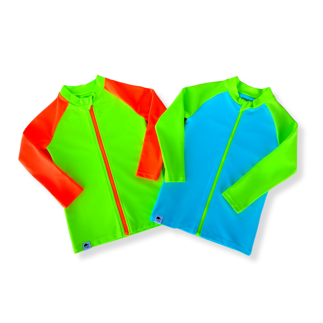 Neon Spotfast™ Zip-Up Sun Shirt || Get the ultimate protection