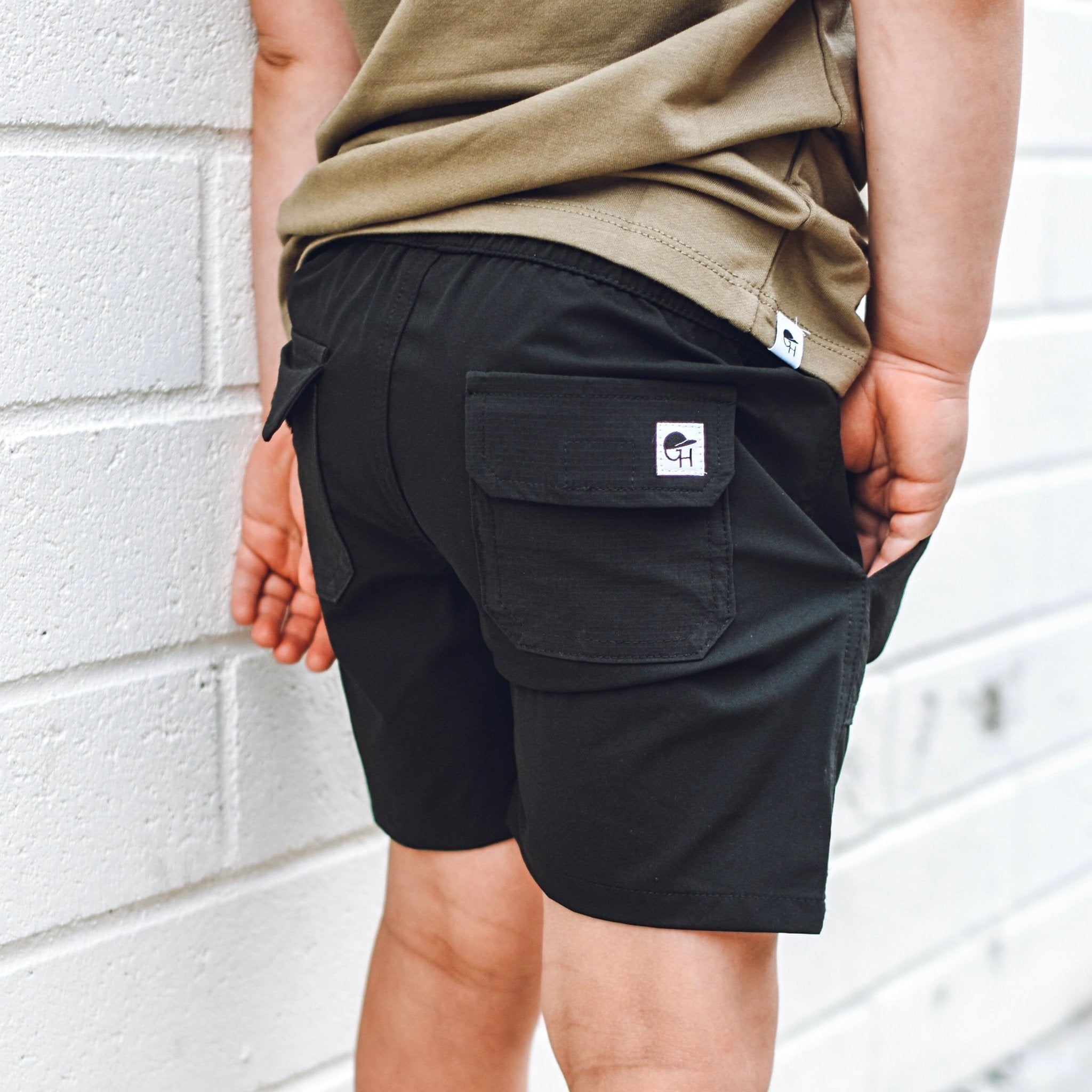 Black Adventure Short - George Hats