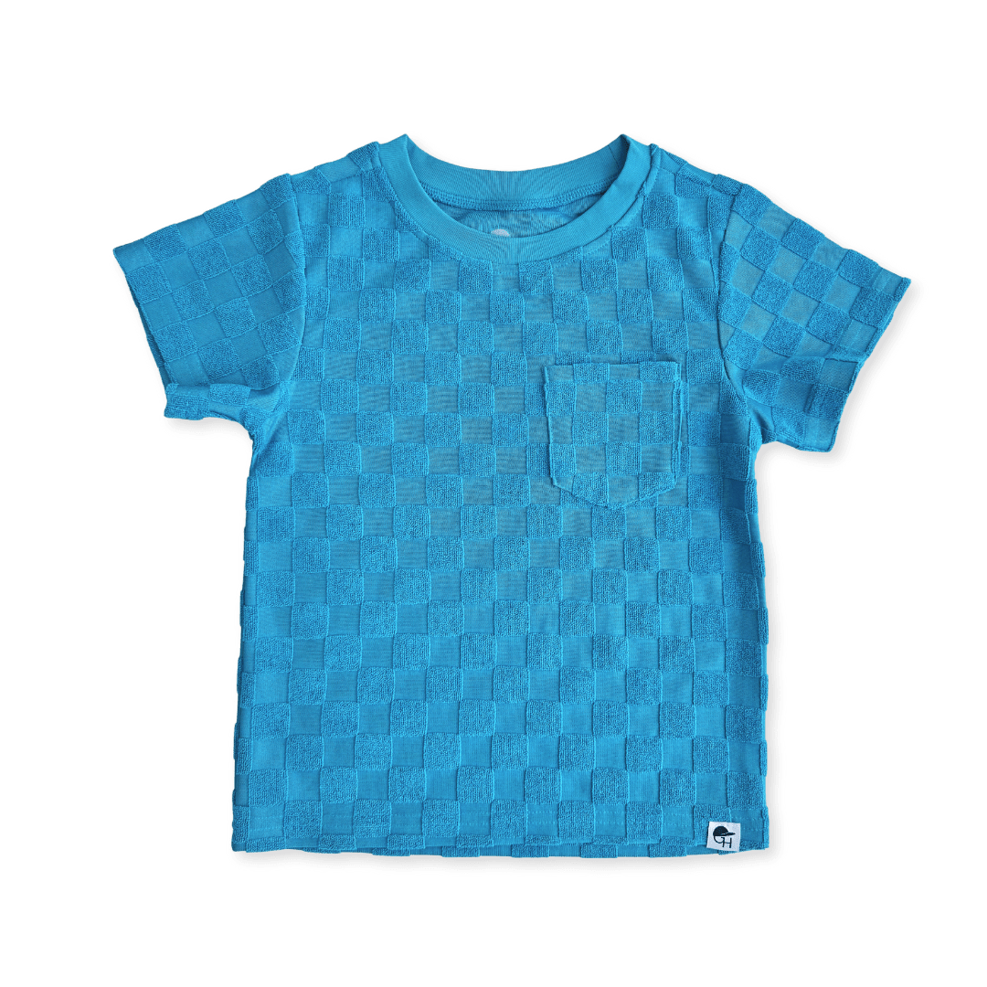 Check Terry Pocket Tee - George Hats