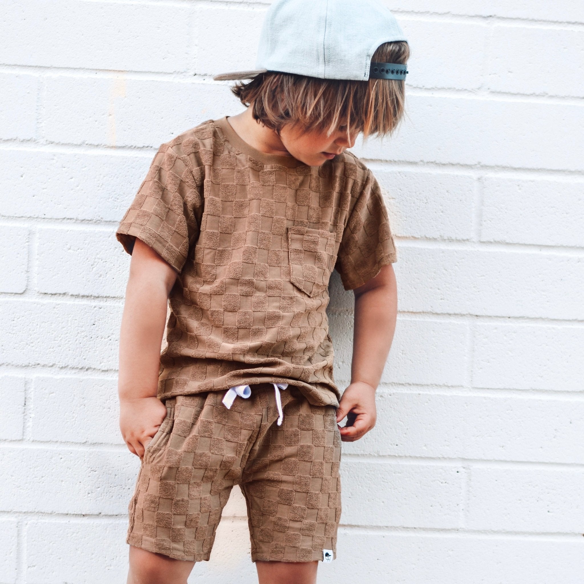 Check Terry Shorts - George Hats