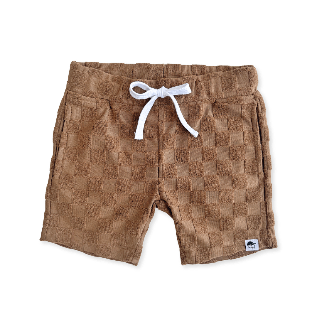 Check Terry Shorts - George Hats