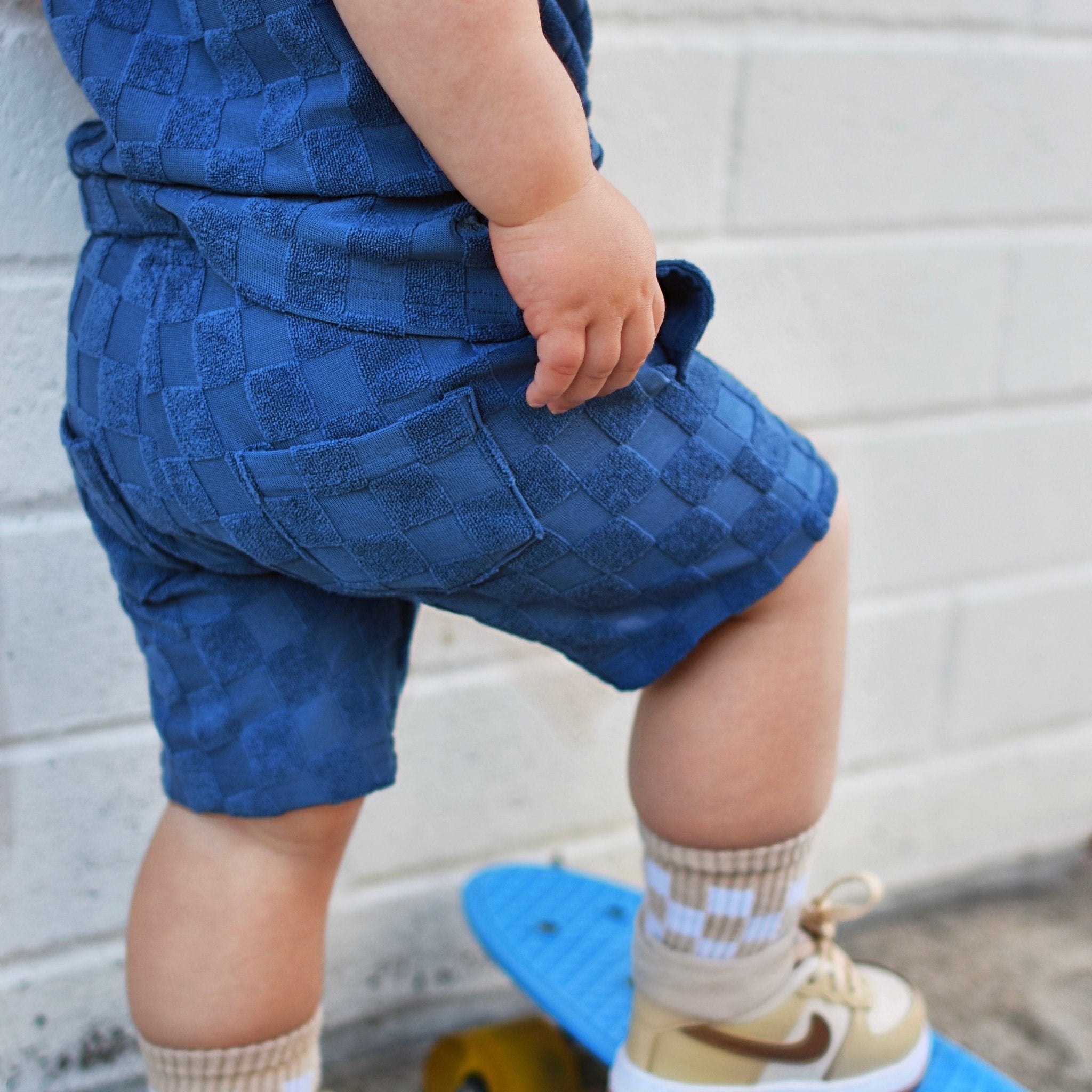 Check Terry Shorts - George Hats