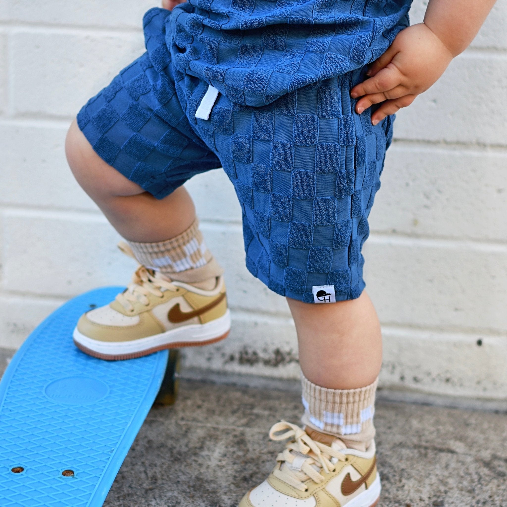 Check Terry Shorts - George Hats