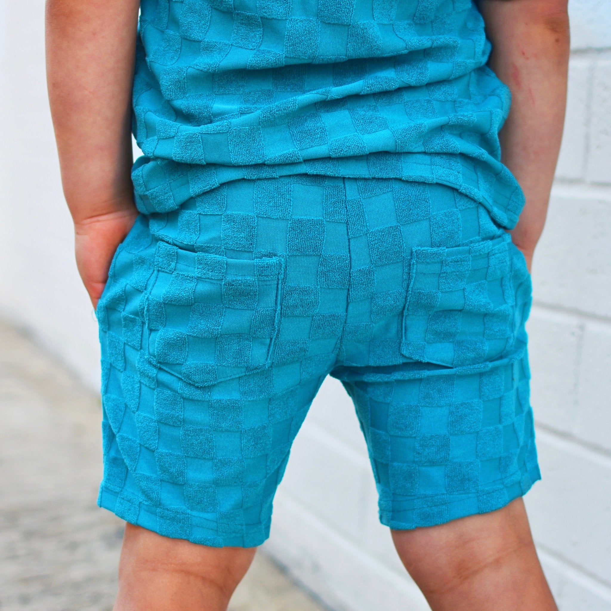 Check Terry Shorts - George Hats