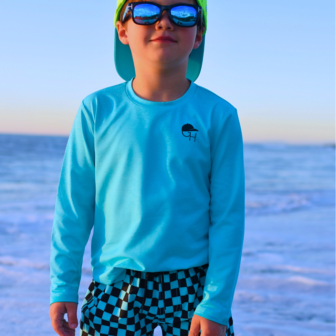 Neon Spotfast™ Sun Protection LS Swim Shirt