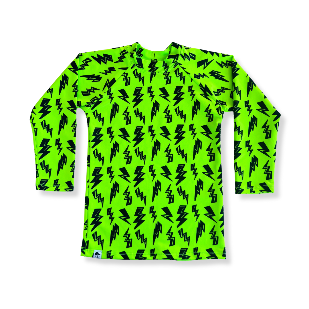 Neon Bolts Spotfast™ Rash Guard