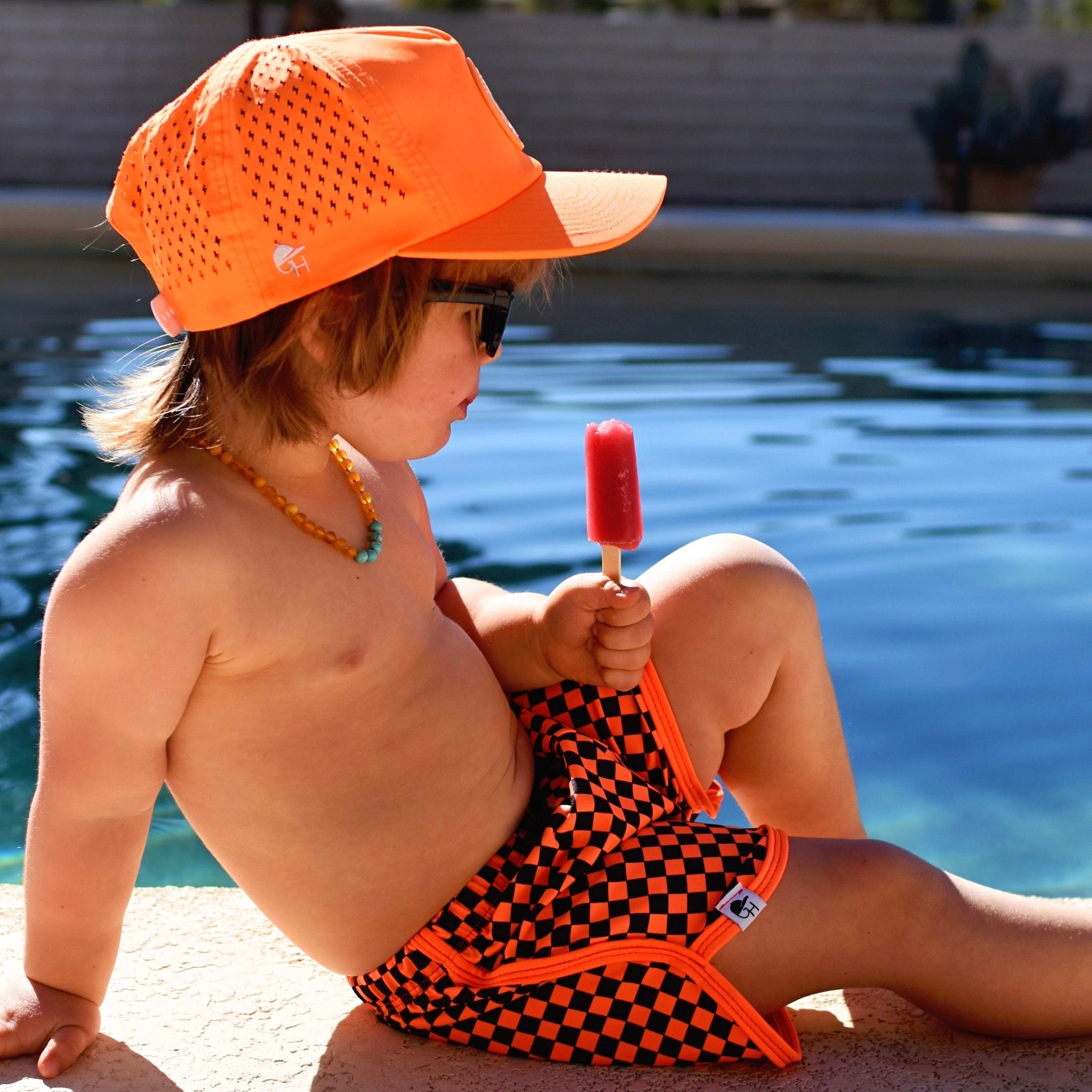 Neon Active Trucker - George Hats