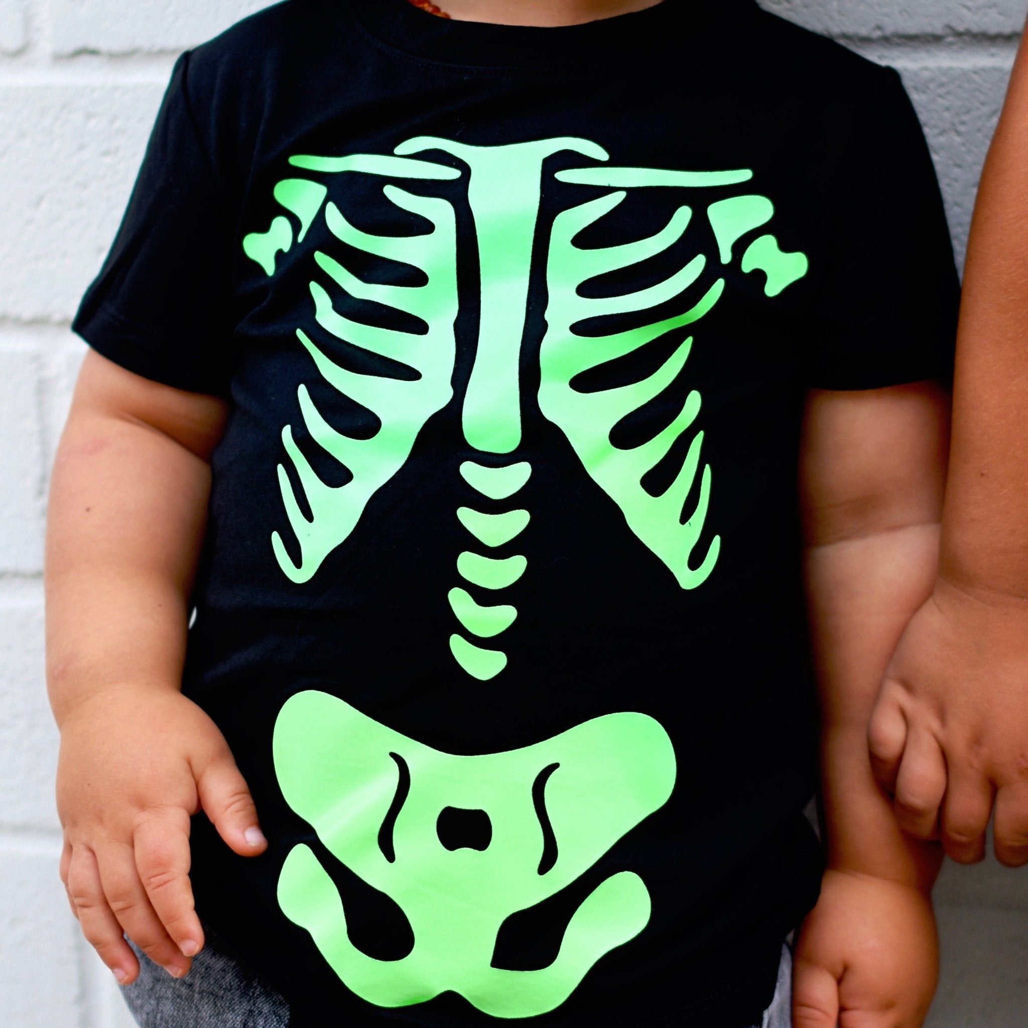 Neon Skeleton Bamboo Tee - George Hats
