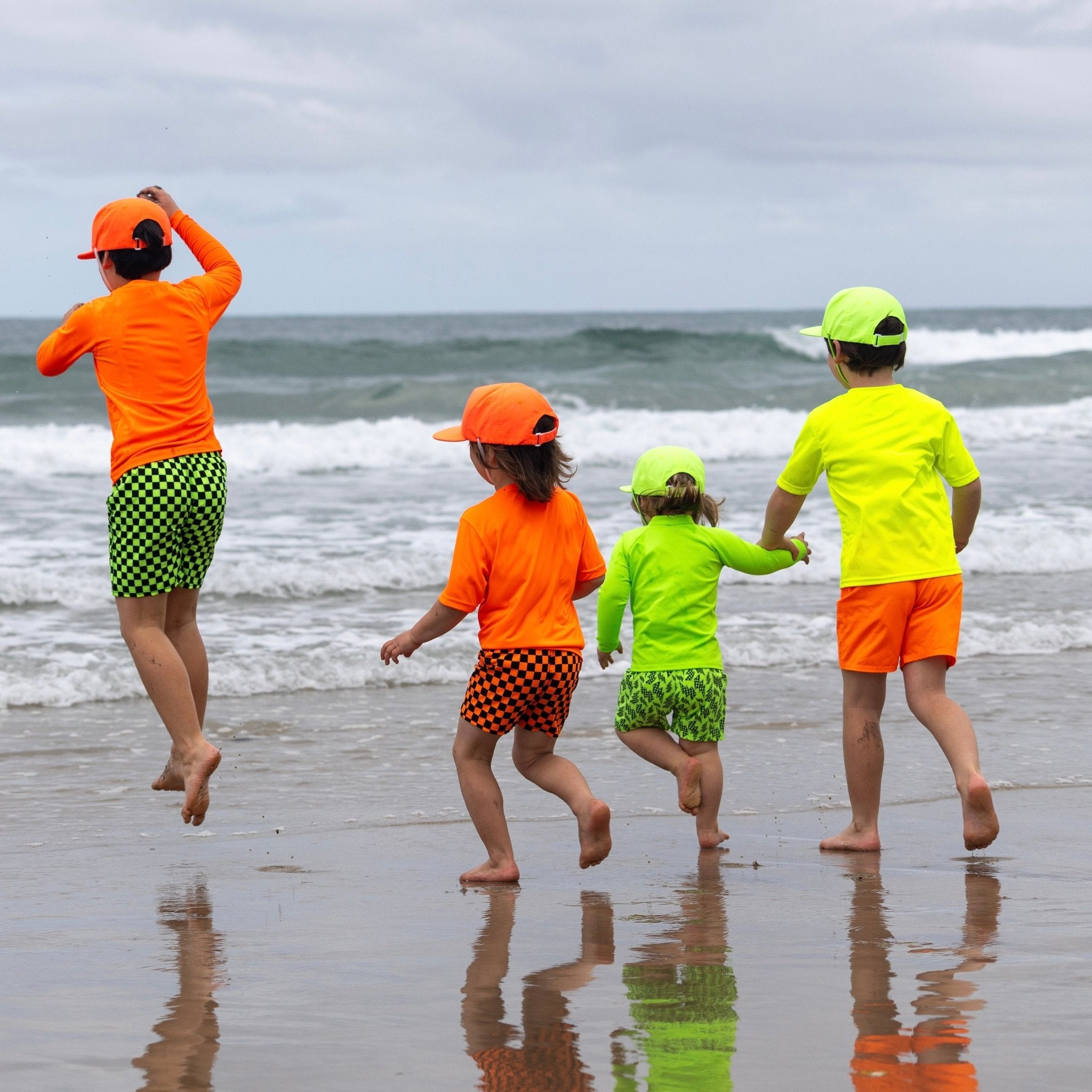 Neon Sun Protection Short Sleeve Shirt - George Hats