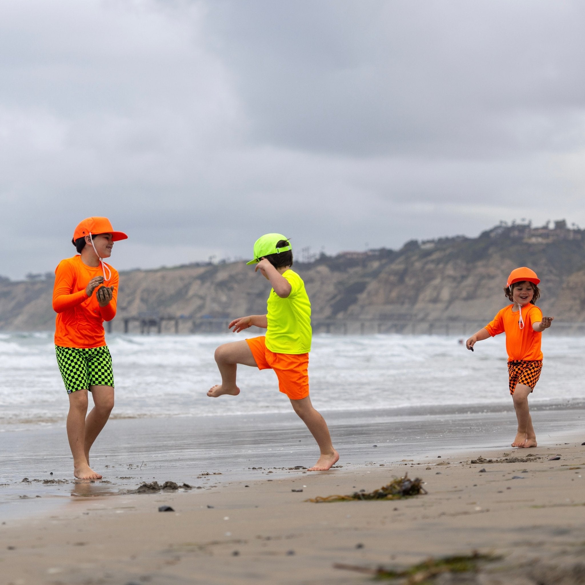 Neon Sun Protection Short Sleeve Shirt - George Hats