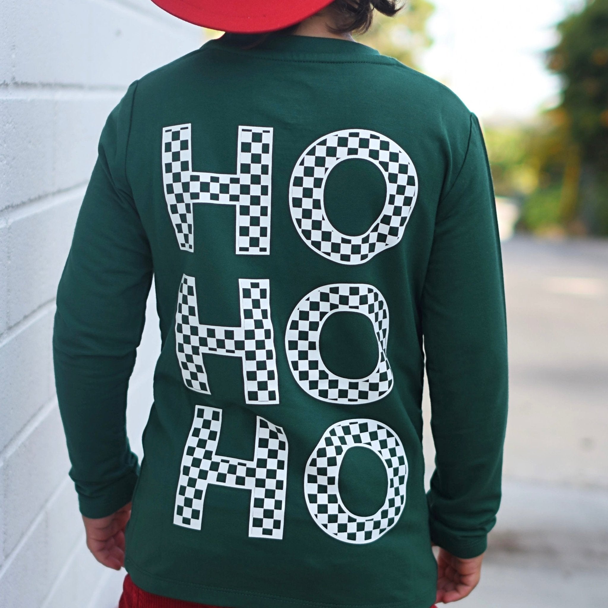 PRE - ORDER HoHoHo Long Sleeve Bamboo Tee - George Hats