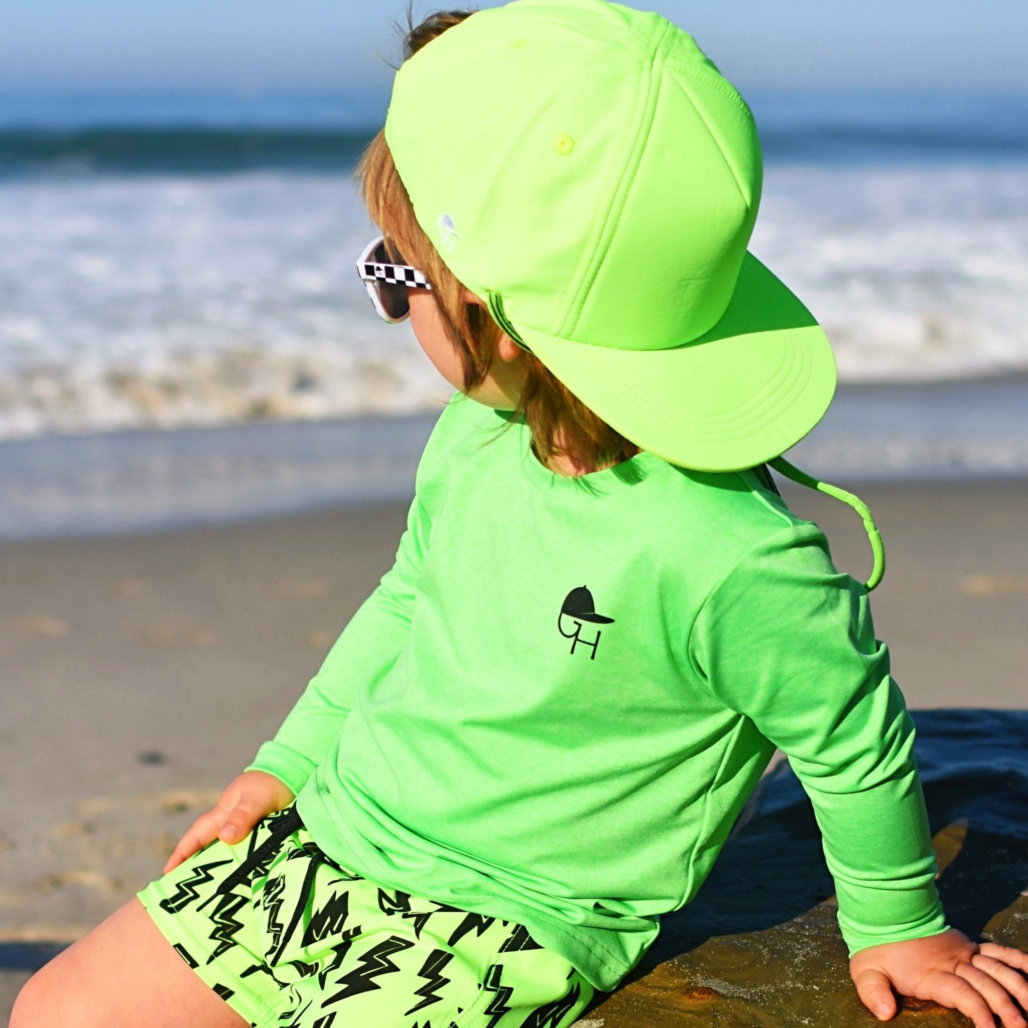 Sun Protection Long Sleeve Swim Shirt - George Hats