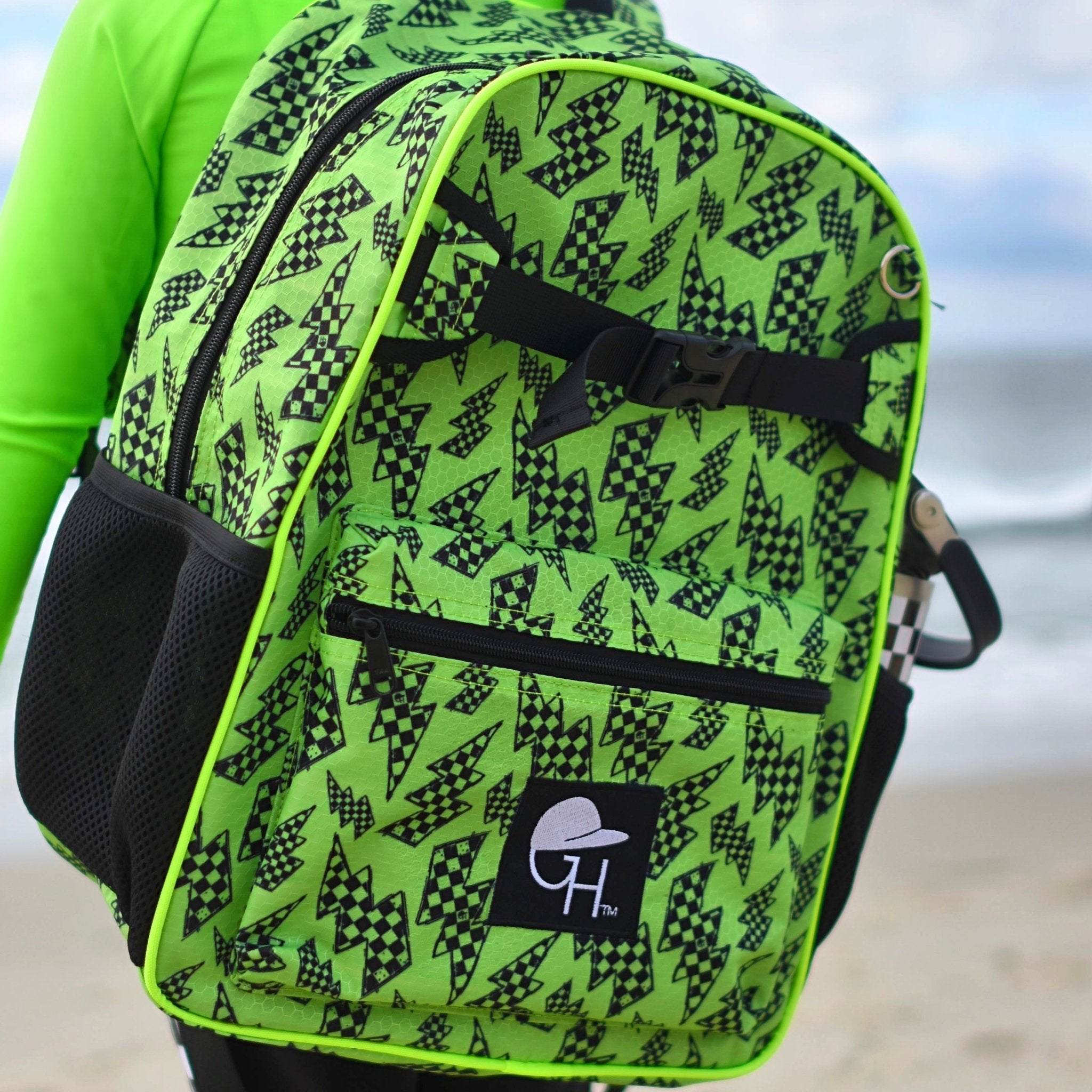 Waterproof Check Bolt Backpack - George Hats