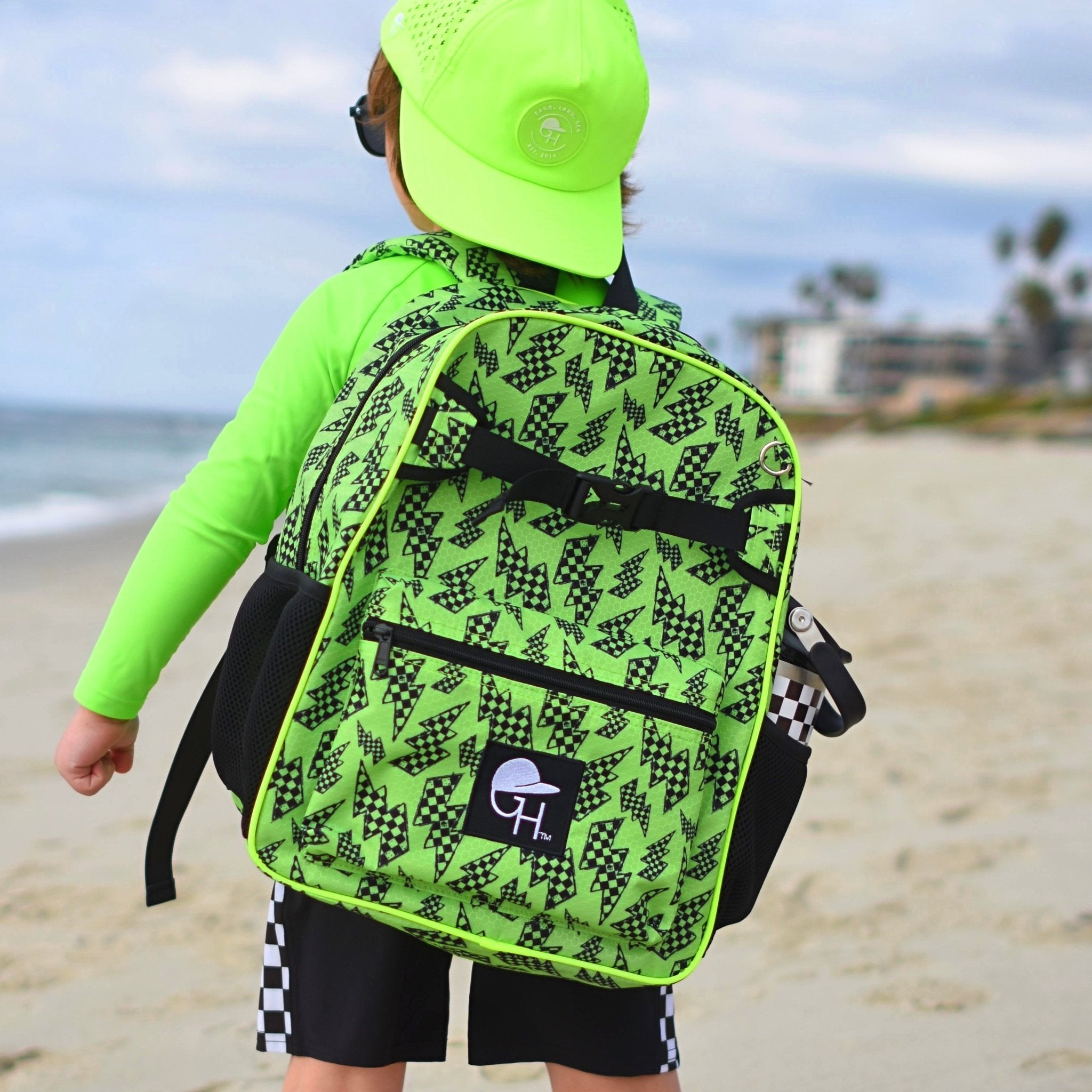 Waterproof Check Bolt Backpack - George Hats