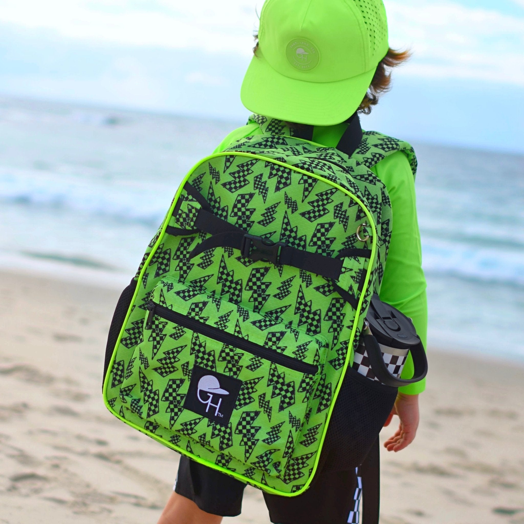 Waterproof Check Bolt Backpack - George Hats