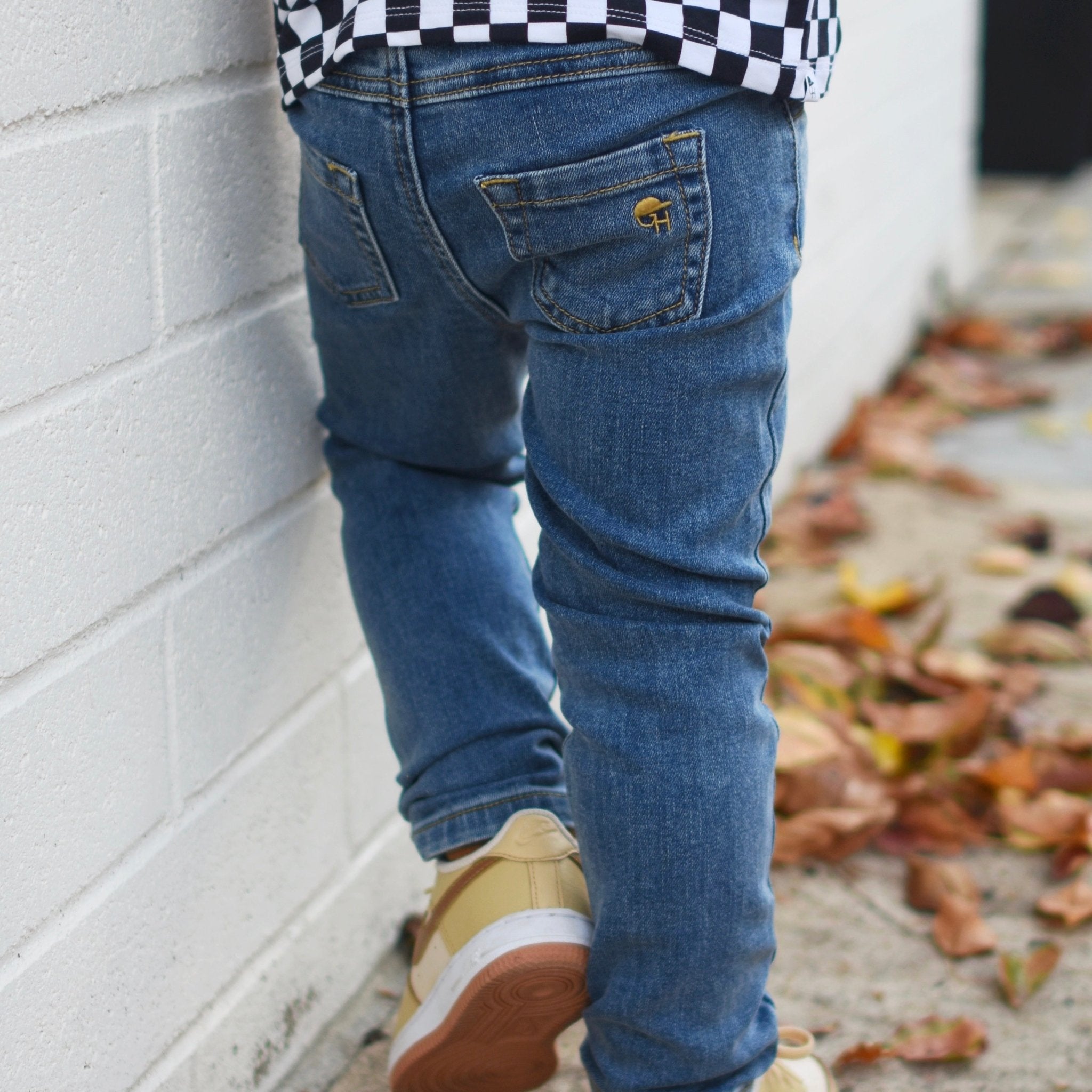 Blue Denim Pants - George Hats