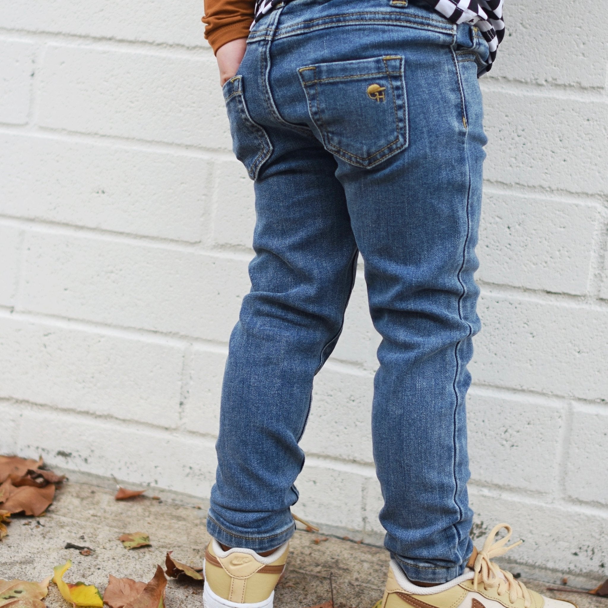 Blue Denim Pants - George Hats