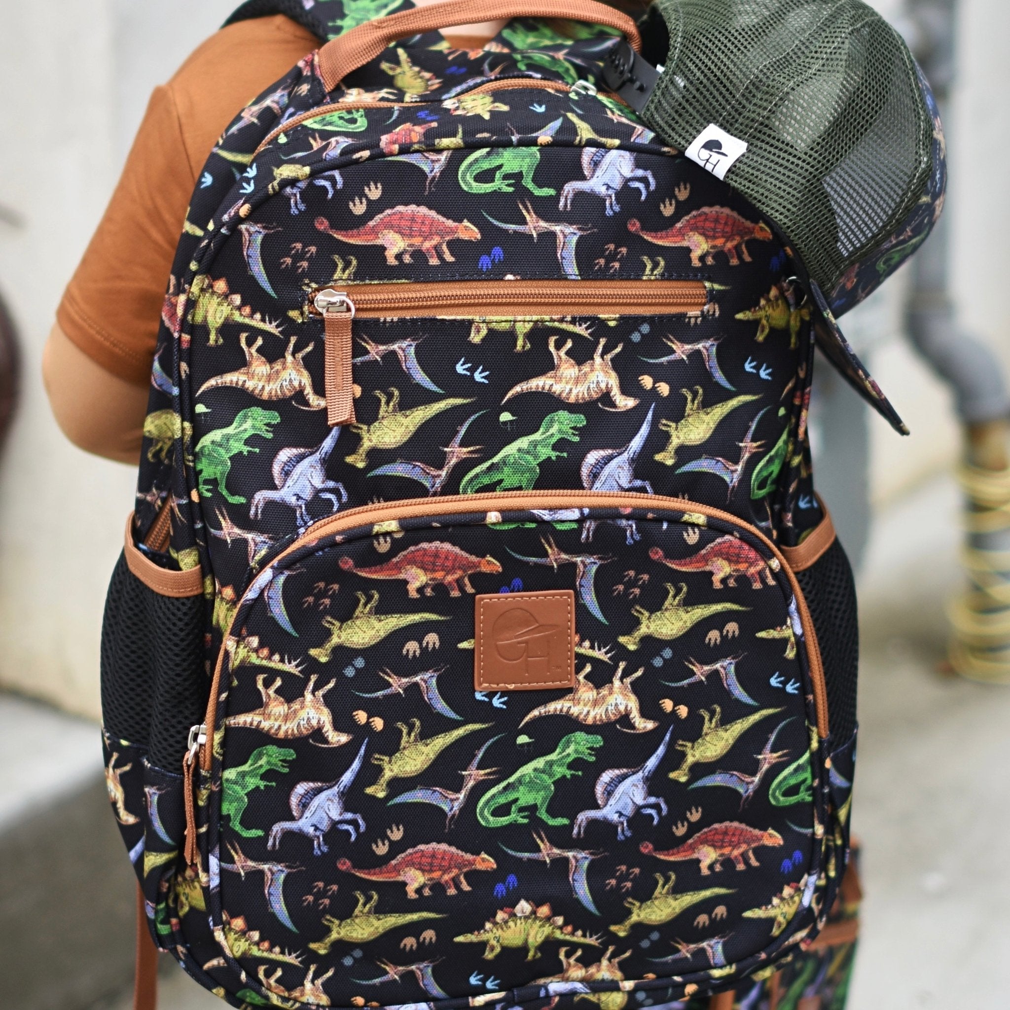 Dinosaur Backpack - George Hats