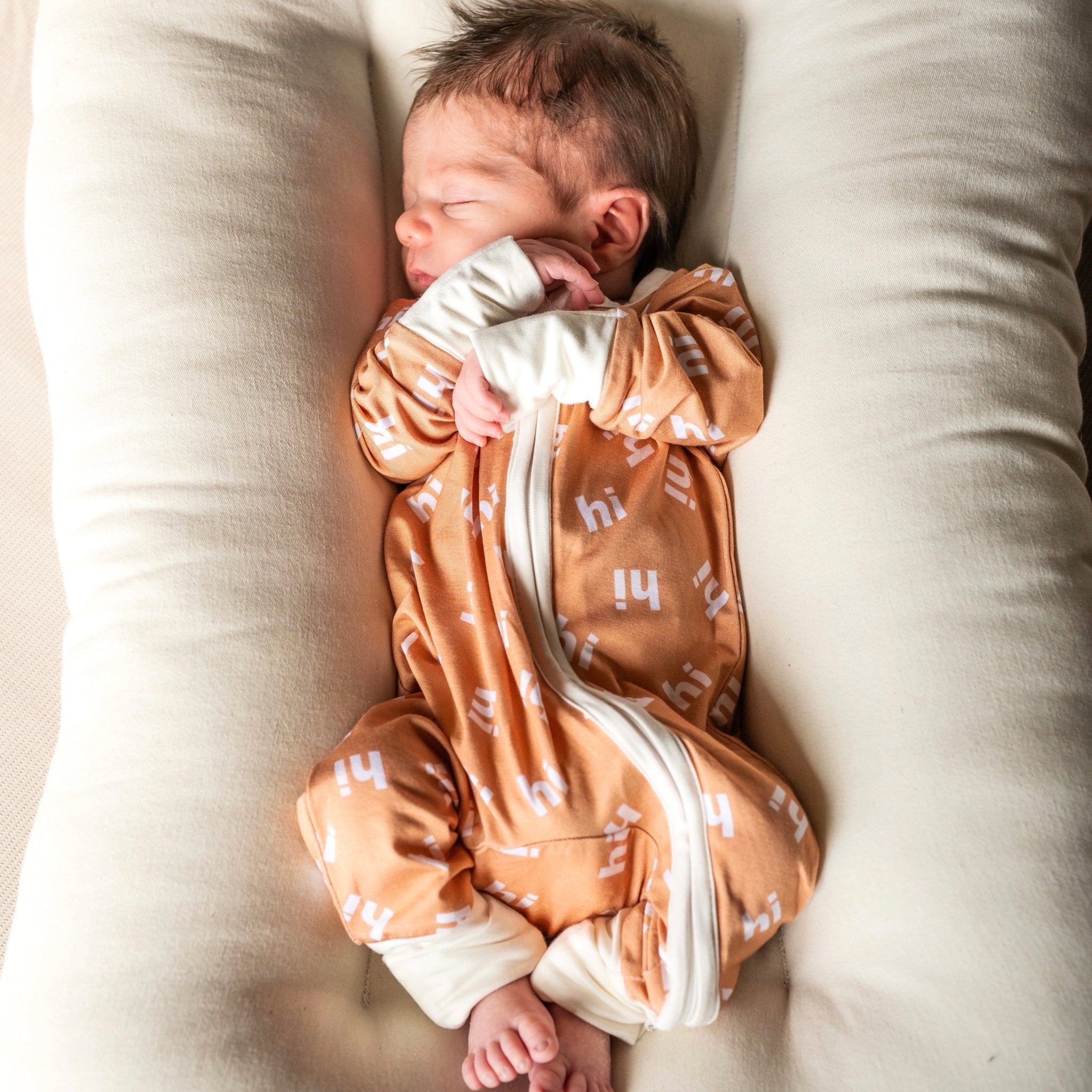 Hi Zippered One Piece Pajama - George Hats