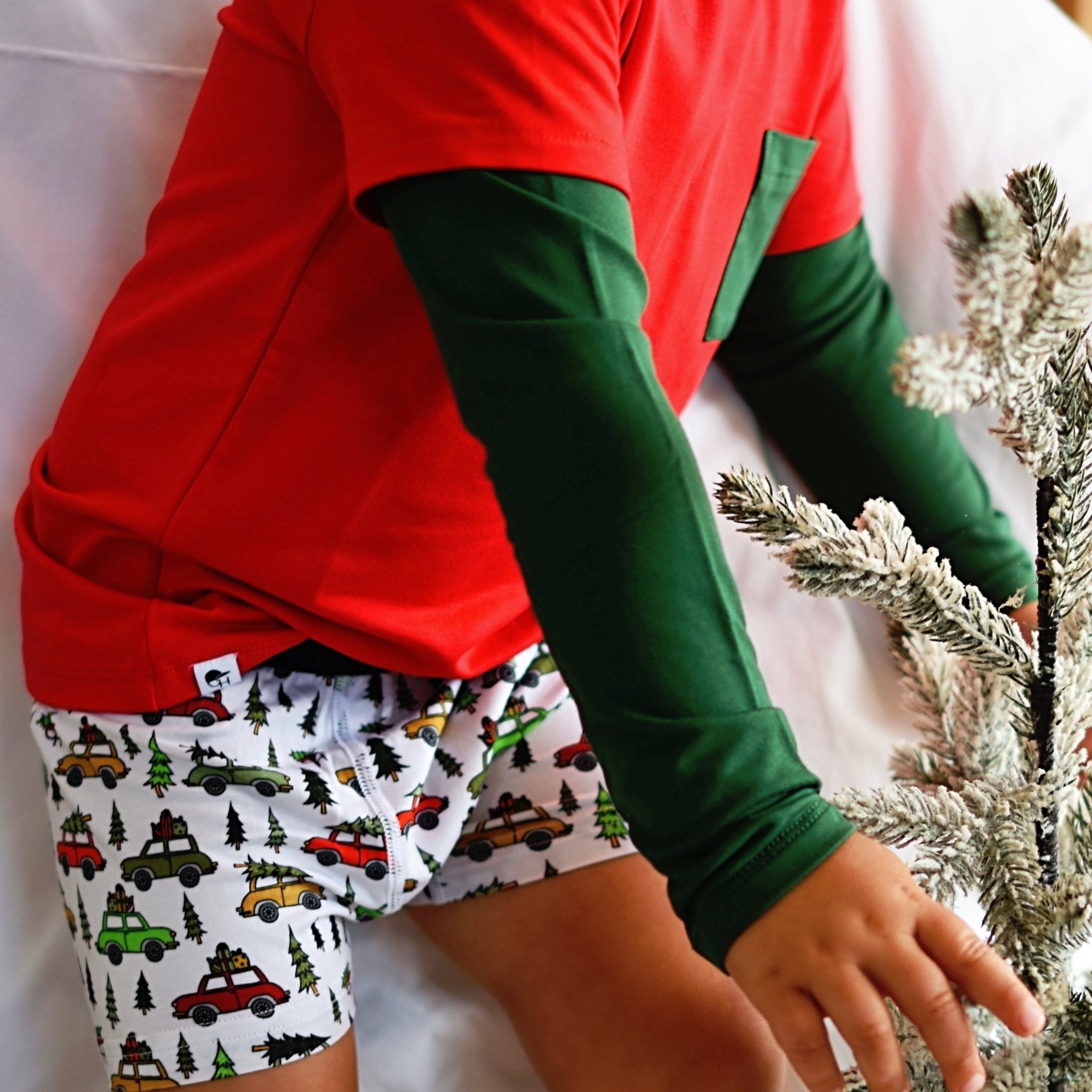 Holiday Bamboo Layered Tee - George Hats