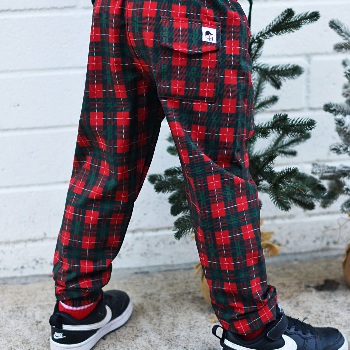 Holiday Plaid Walk Pant Jogger - George Hats