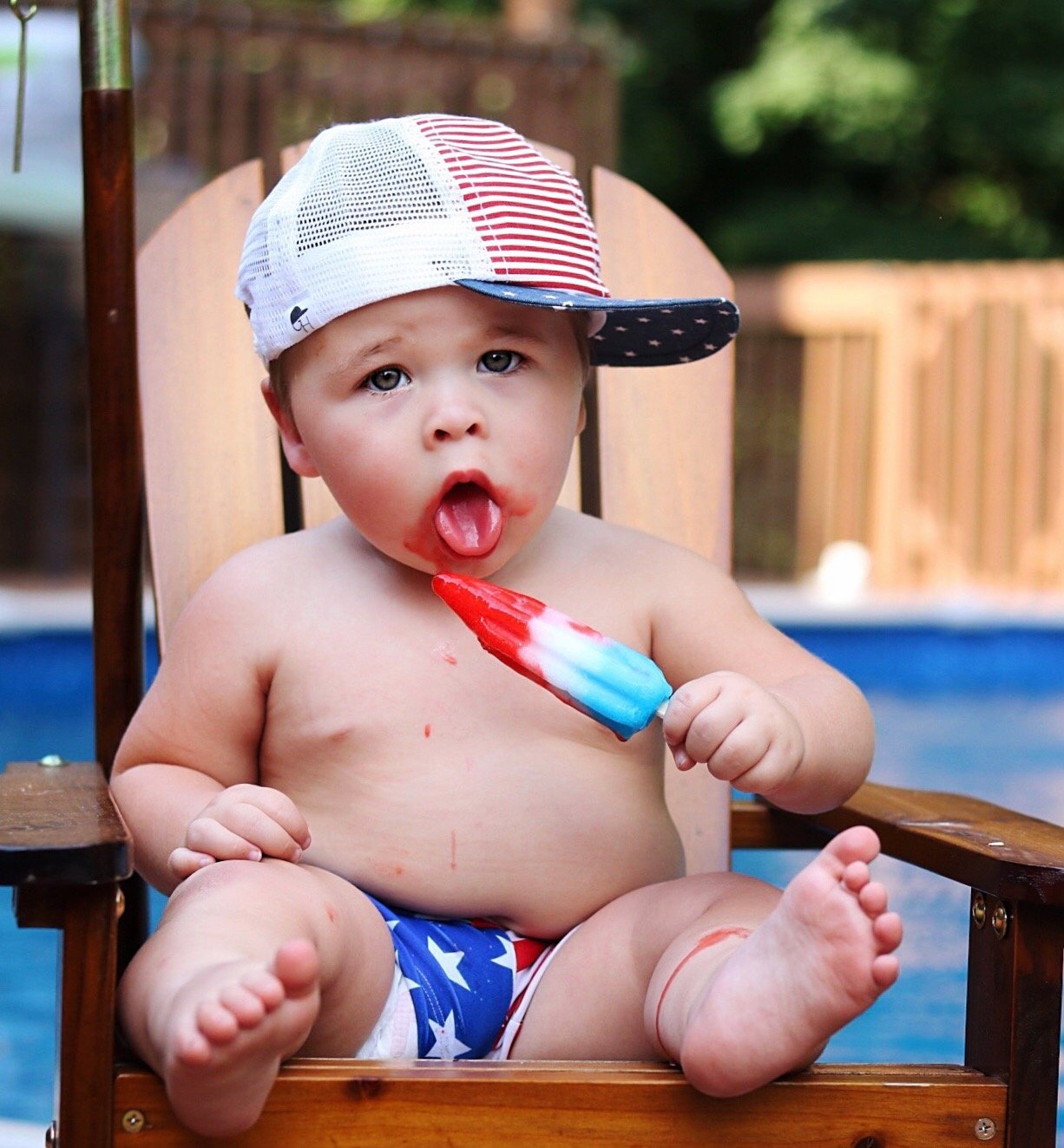 An image of a child in a Trucker Hat from George Hats.