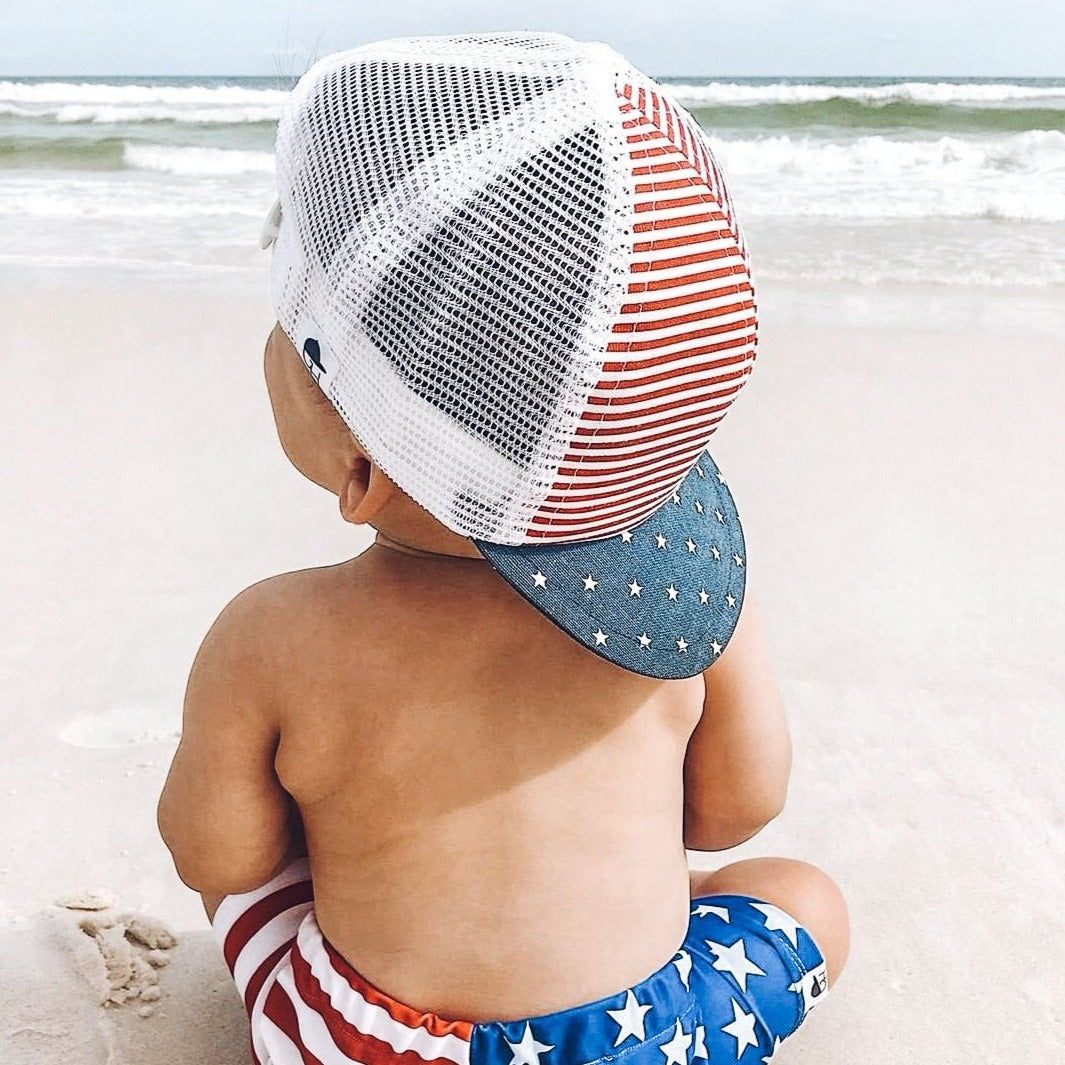 Patriotic Trucker - George Hats