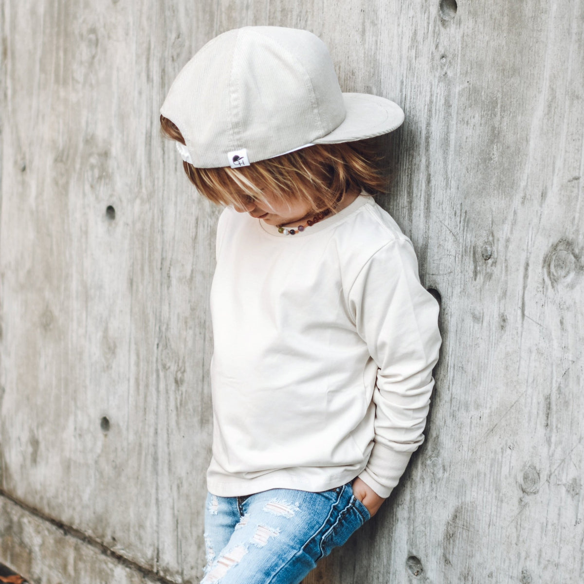 KIDS TRUCKER HAT, Toddler Snapback Hat, Corduroy Youth Adjustable
